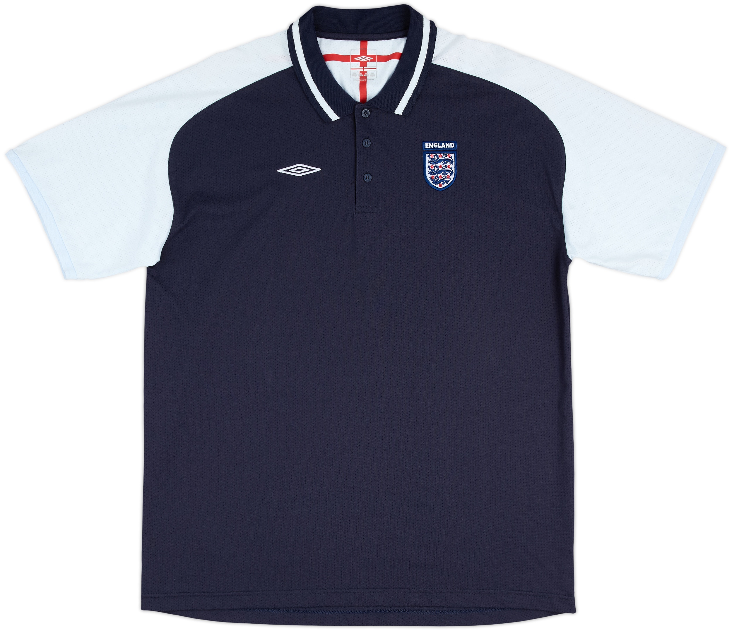 2004-05 England Umbro Polo Shirt - 10/10 - (XXL)