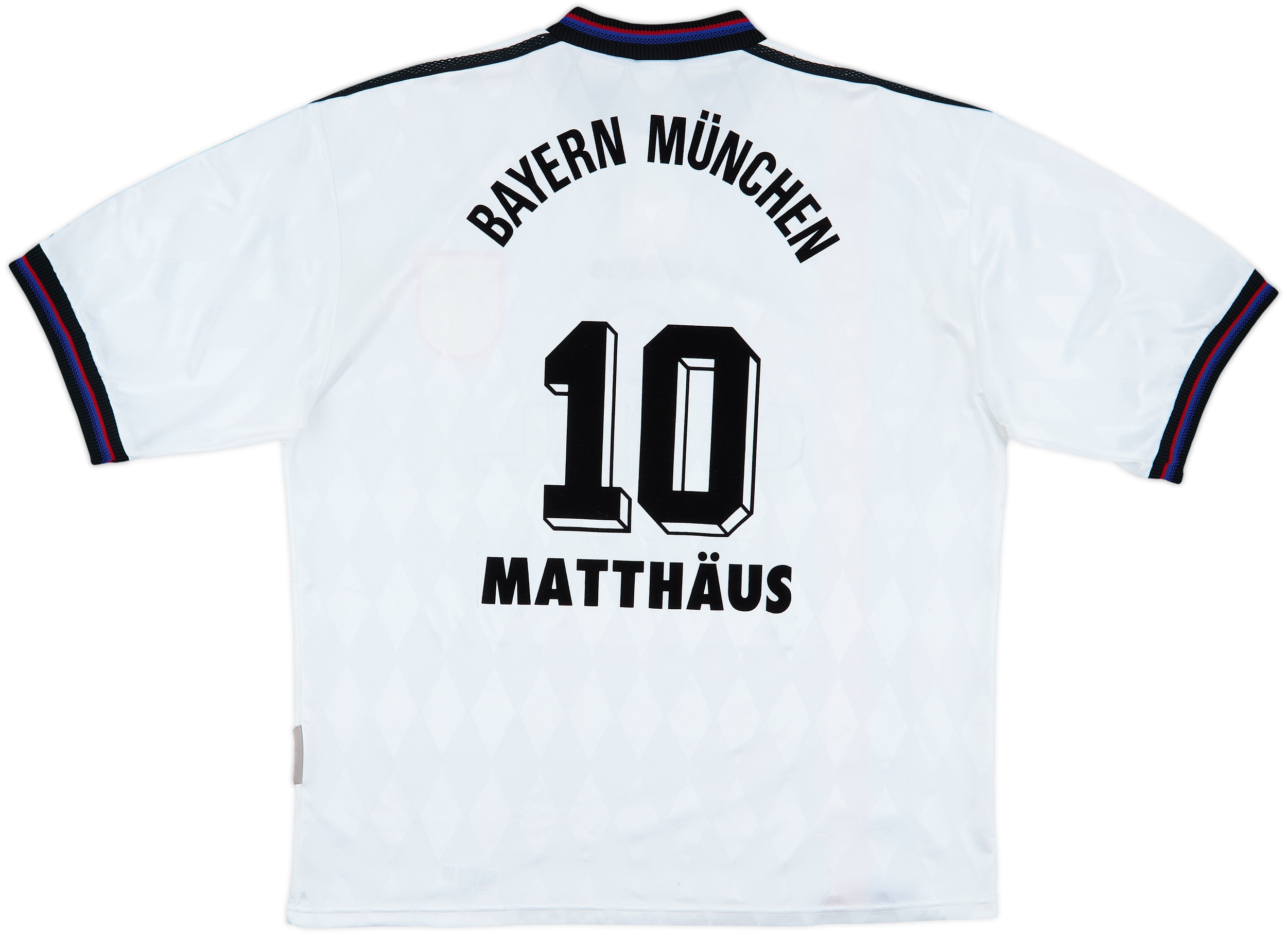 1996-98 Bayern Munich Away Shirt Matthaus #10 - 8/10 - (XL)
