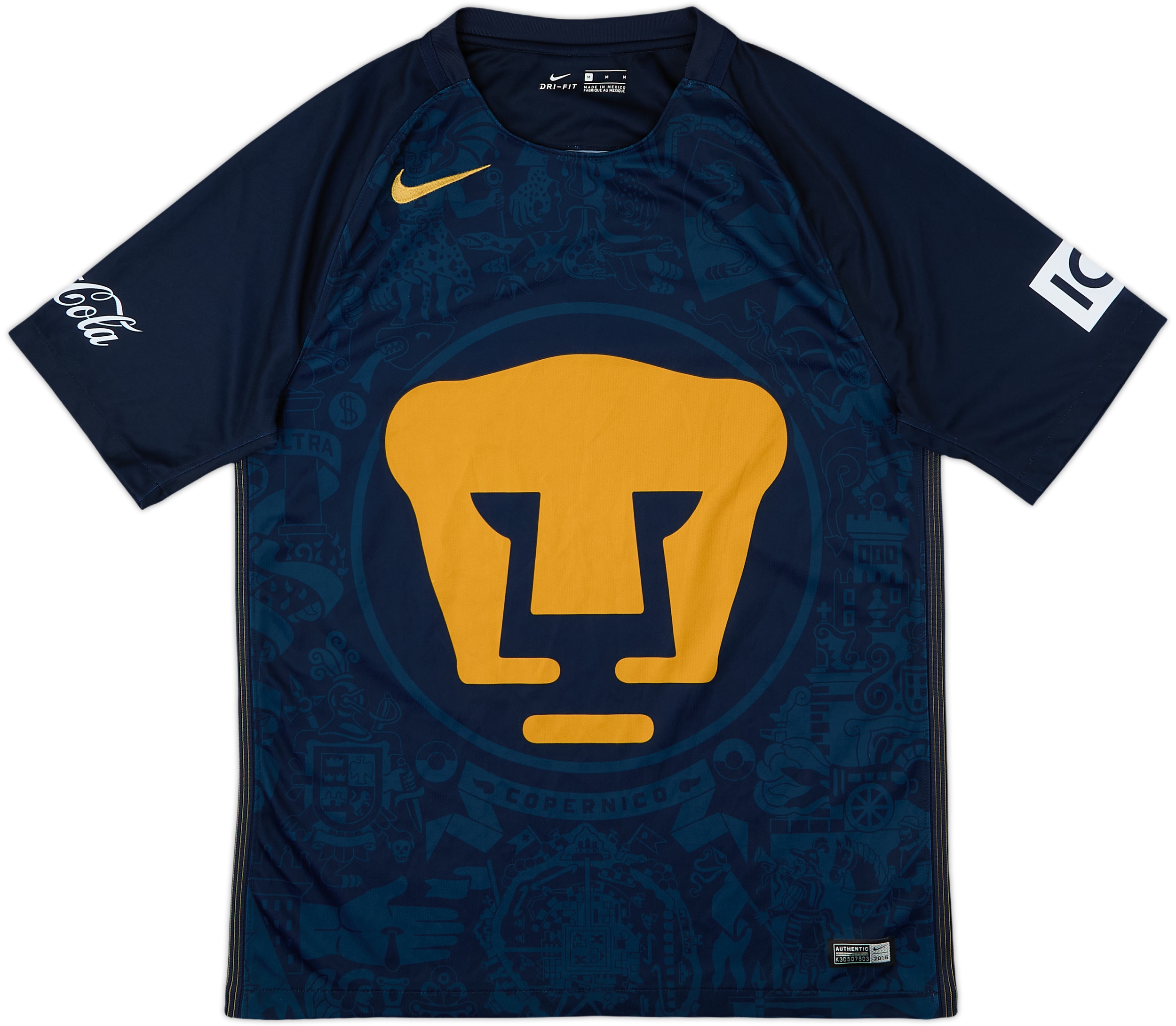 2016-17 UNAM Pumas Away Shirt - 9/10 - (M)