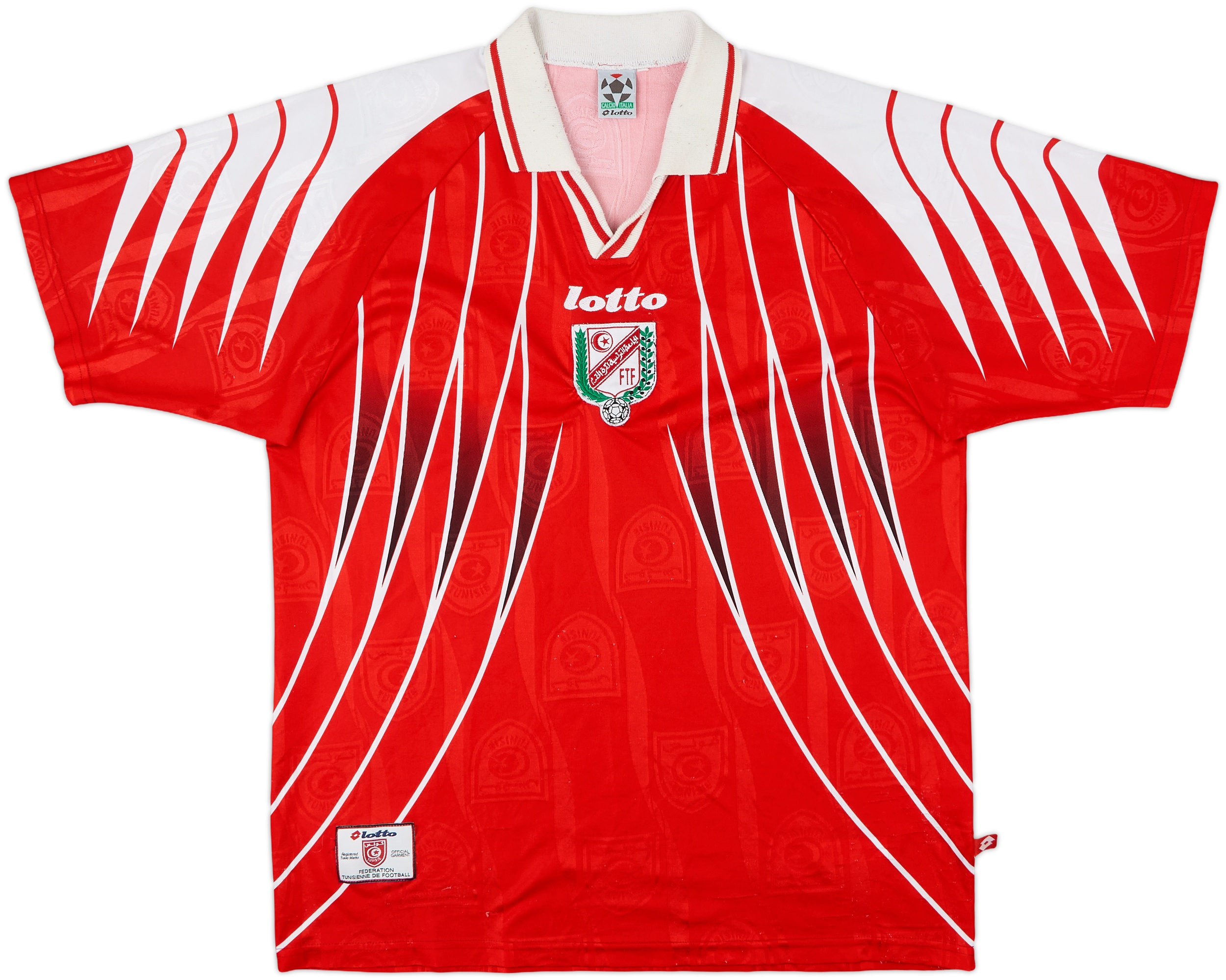 1998-99 Tunisia Home Shirt - 8/10 - (L)