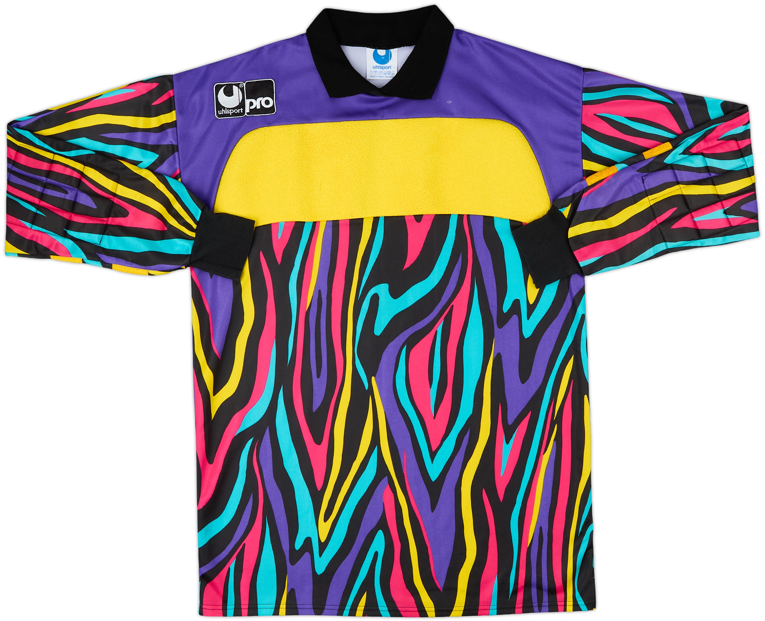 NOS 90s XL uhlsport vtg ユニフォーム mofa 外務省 1990s Uhlsport Template GK Shirt #1 - 8/10 - (L)