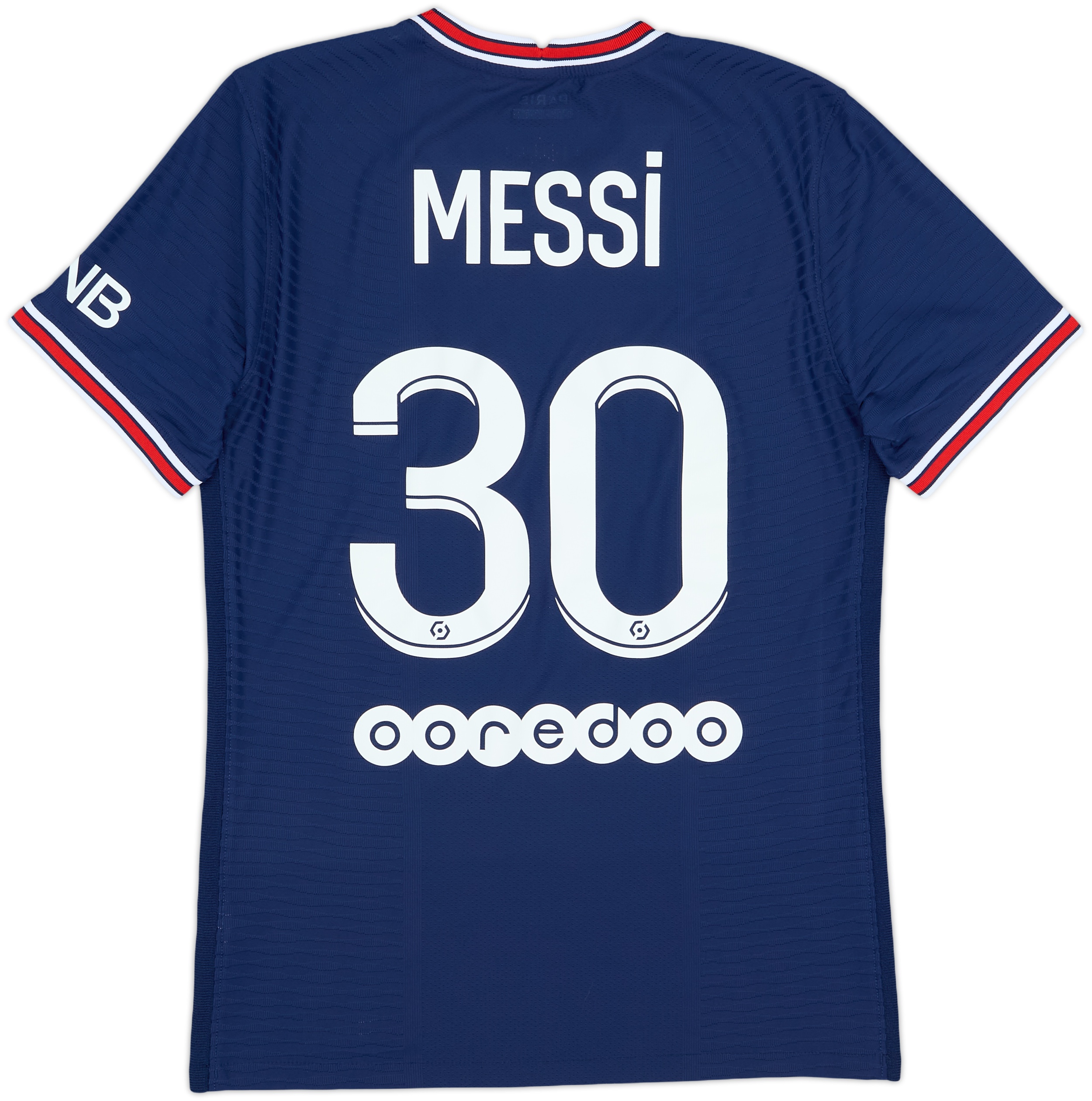 2021-22 Paris Saint-Germain Authentic Home Shirt Messi #30 - 10/10