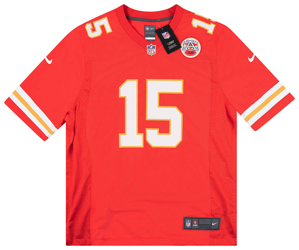 2017-23 Kansas City Chiefs Mahomes #15 Nike Game Home Jersey (XL)