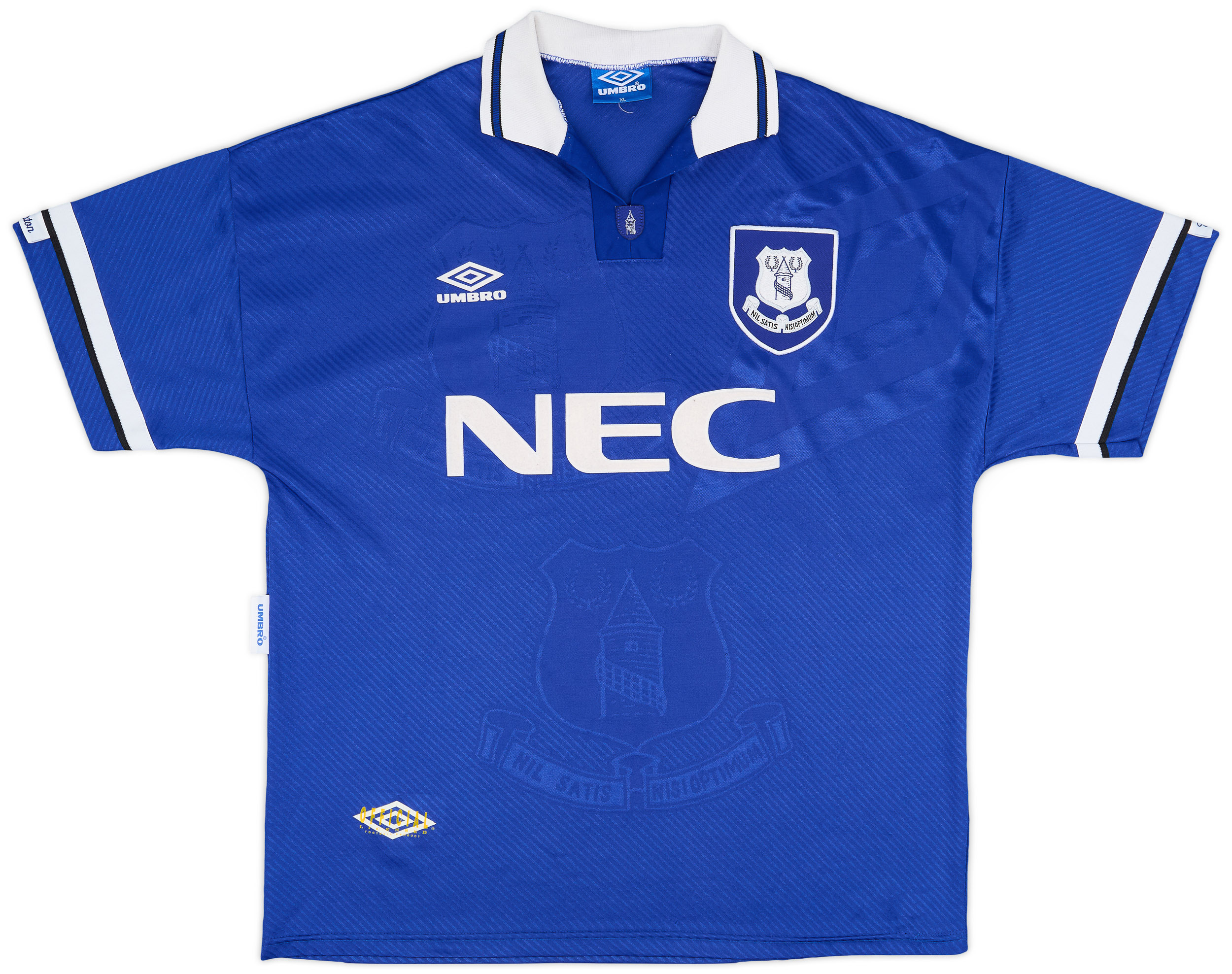 Maillot Everton Domicile 1991-1993 Umbro - Taille Large - Vintage Foot