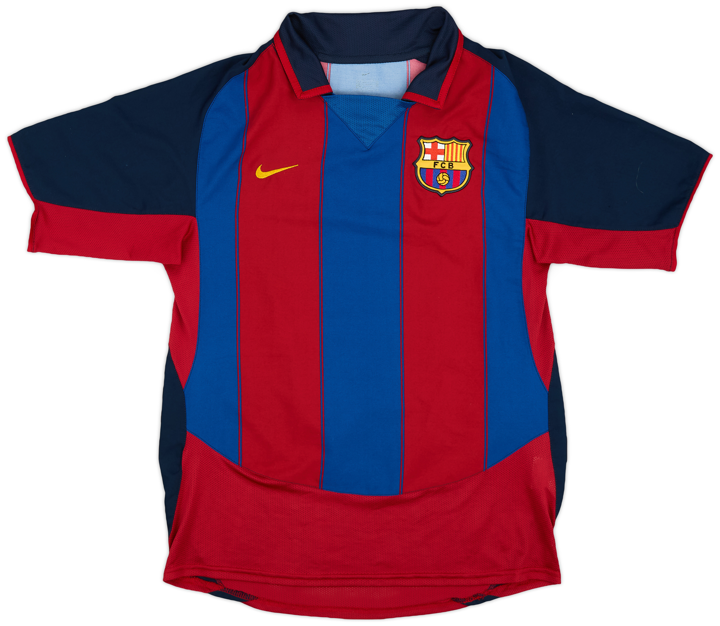 BARCELONA #7 SAVIOLA 2002/2003 FOOTBALL SHIRT JERSEY HOME