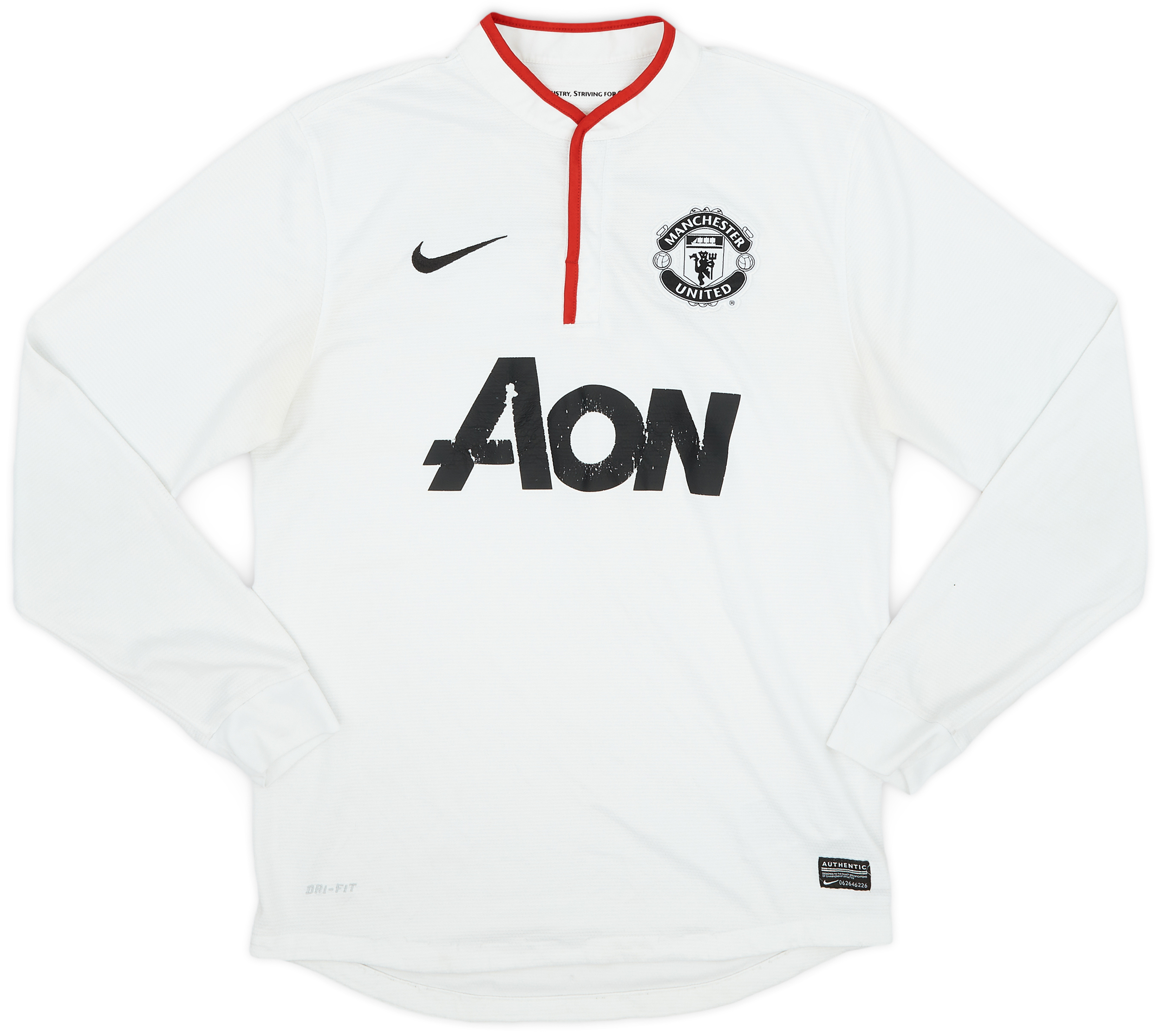 正規品 Nike Manchester United 2012-14 Away 2012-14 Manchester United Signed Away Shirt - 7/10 - (XXL)