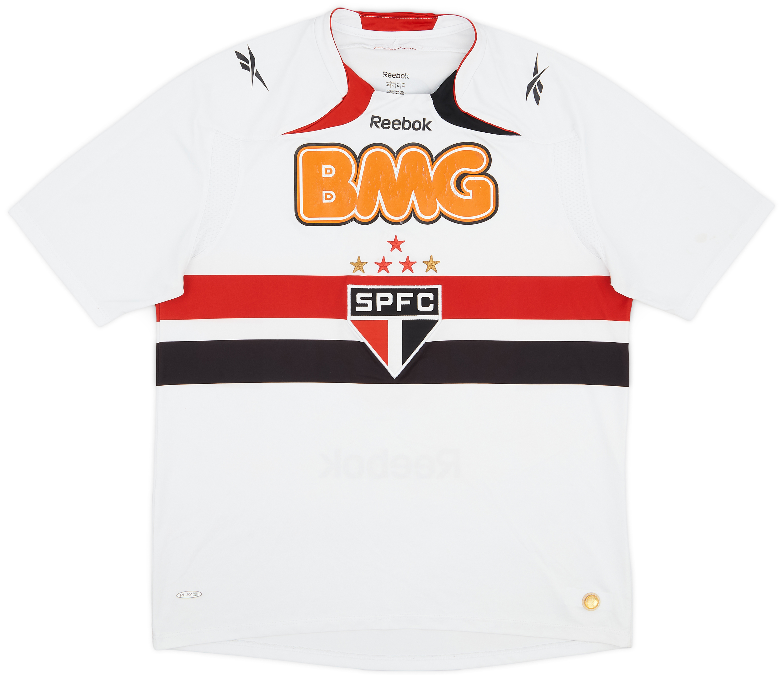 2010 Sao Paulo Home Shirt L. Fabiano #9 - 5/10 - (M)