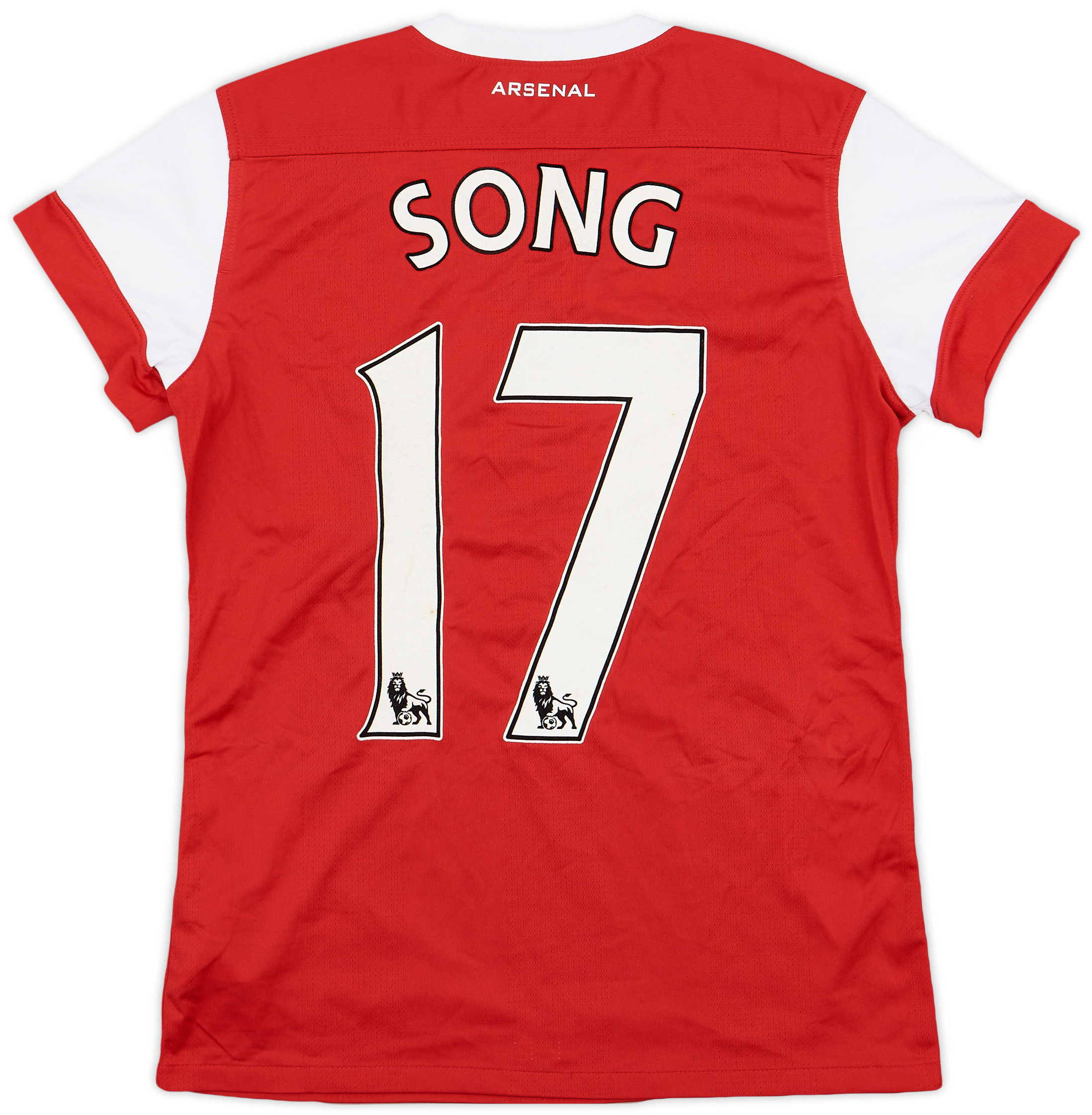 2010-11 Arsenal Home Shirt Song #17 - 8/10 - (Women's S)
