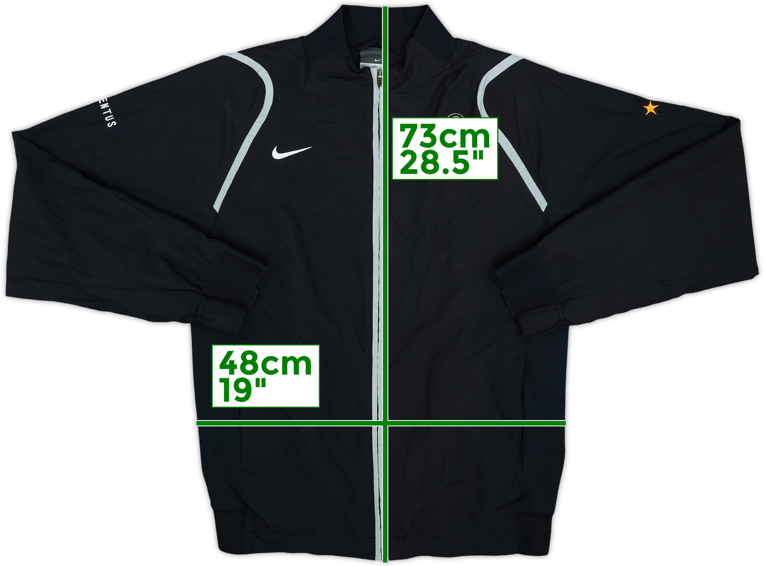 2006-07 Juventus Nike Track Jacket - 9/10 - (M)