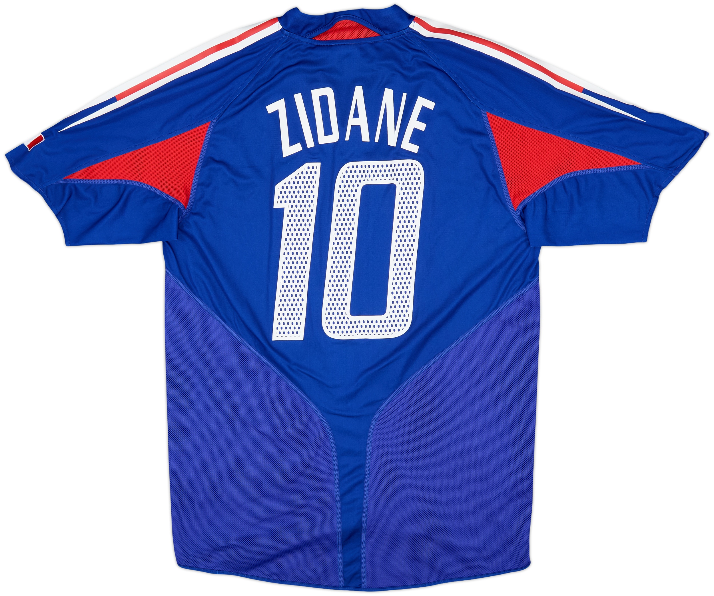 2004-06 France Home Shirt Zidane #10 - 8/10 - (M)