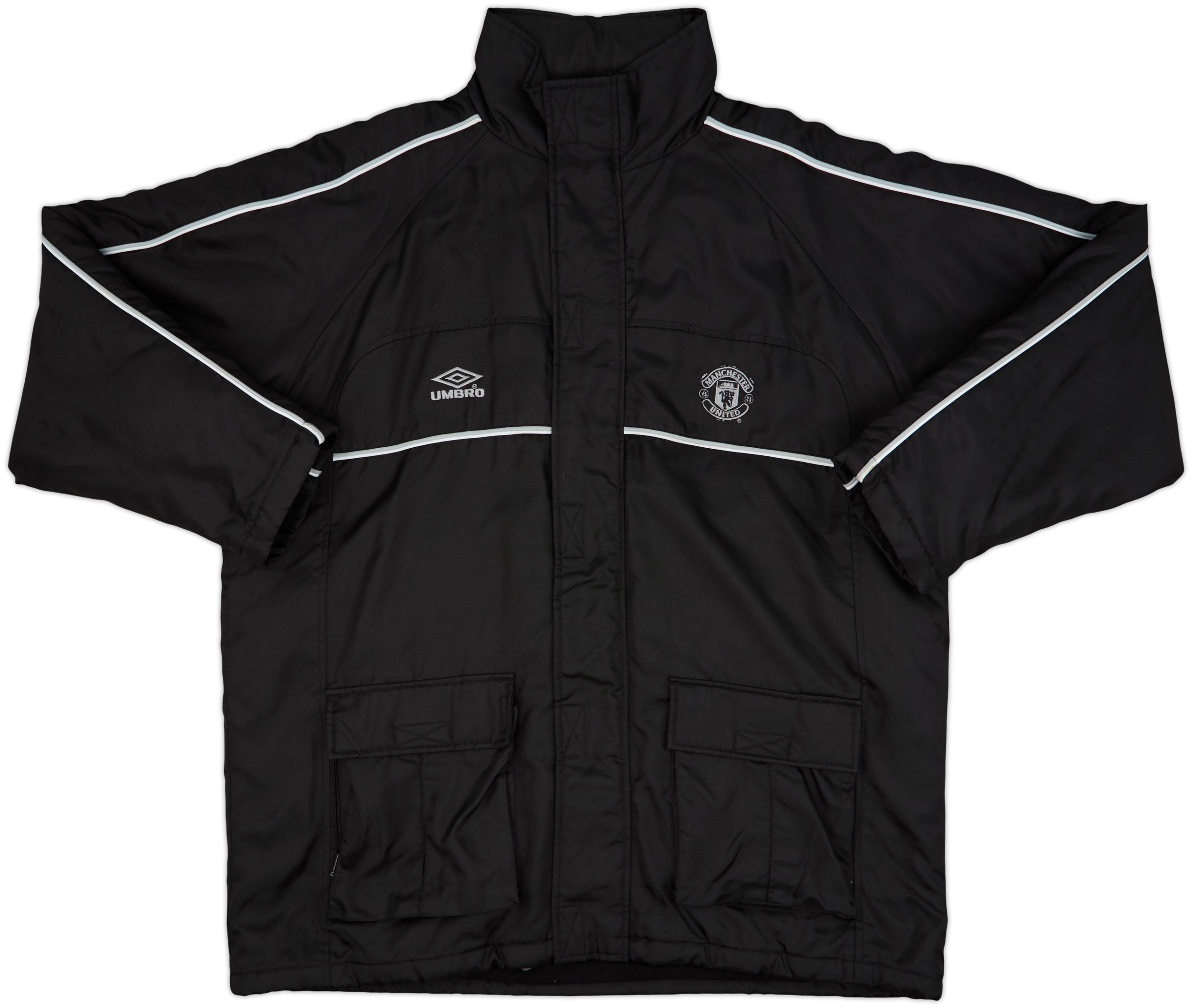 ウェア Umbro Manchester United 2000-01 Manchester United Umbro Padded Bench Coat - 10/10 - (XXL)