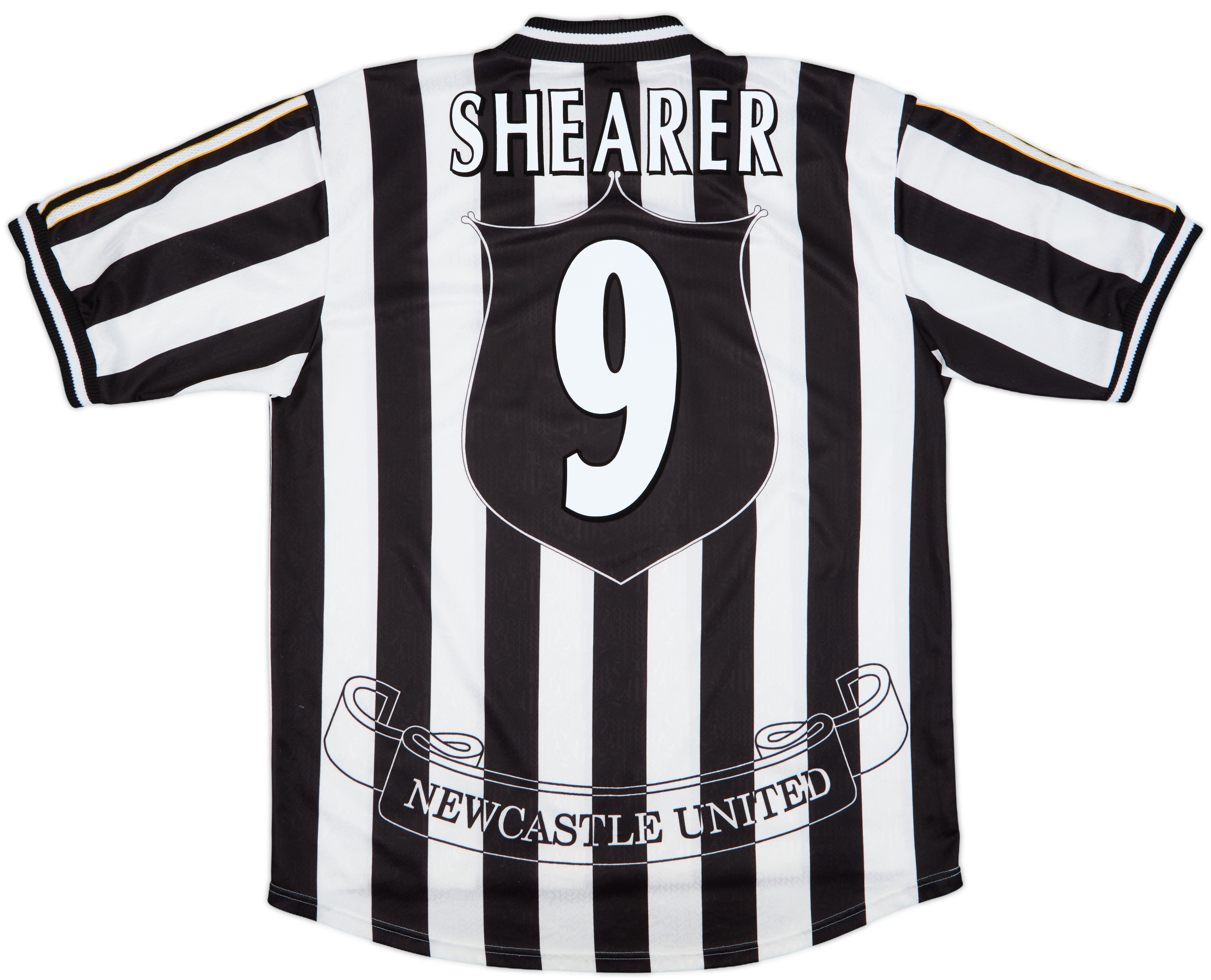 1997-99 Newcastle Home Shirt Shearer #9 - 8/10 - (XL)