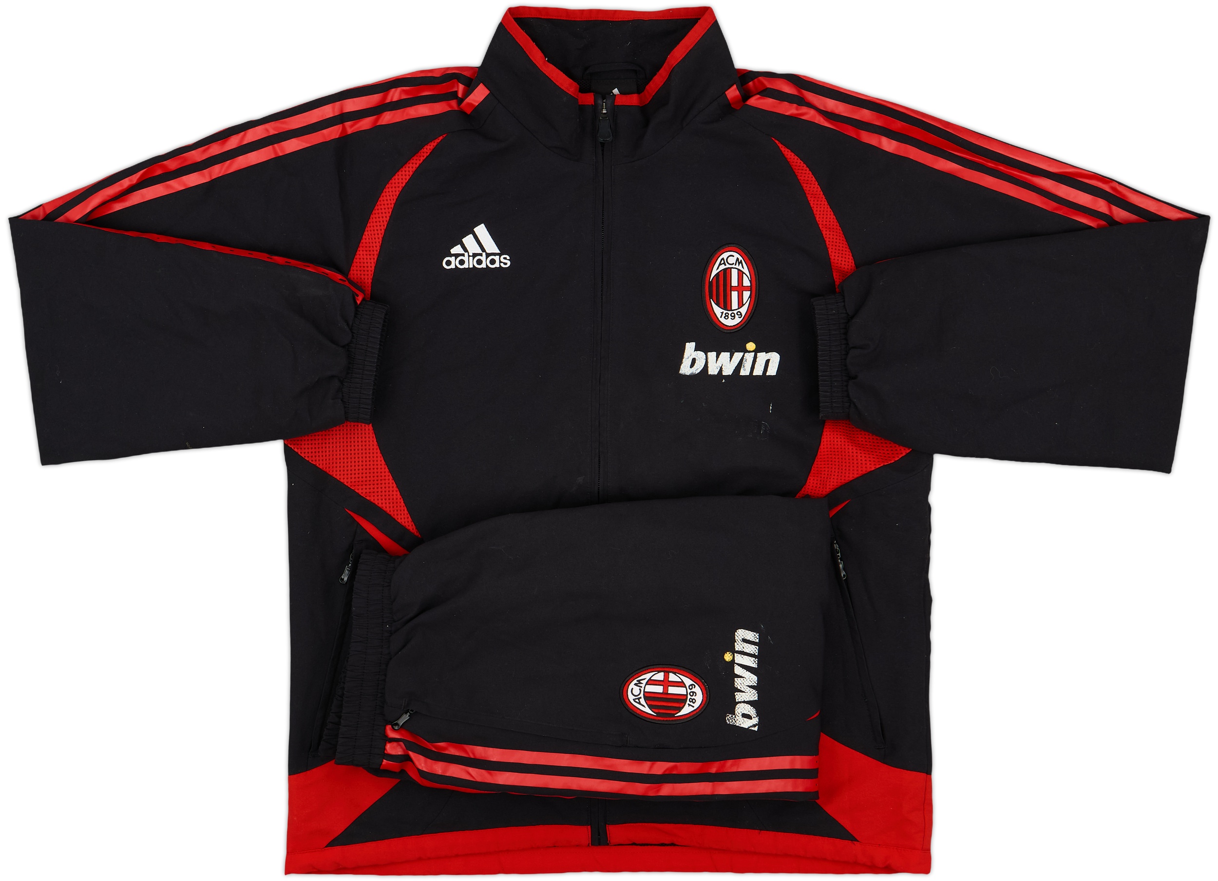 2006-07 AC Milan adidas Formotion Tracksuit - 5/10 - (S)