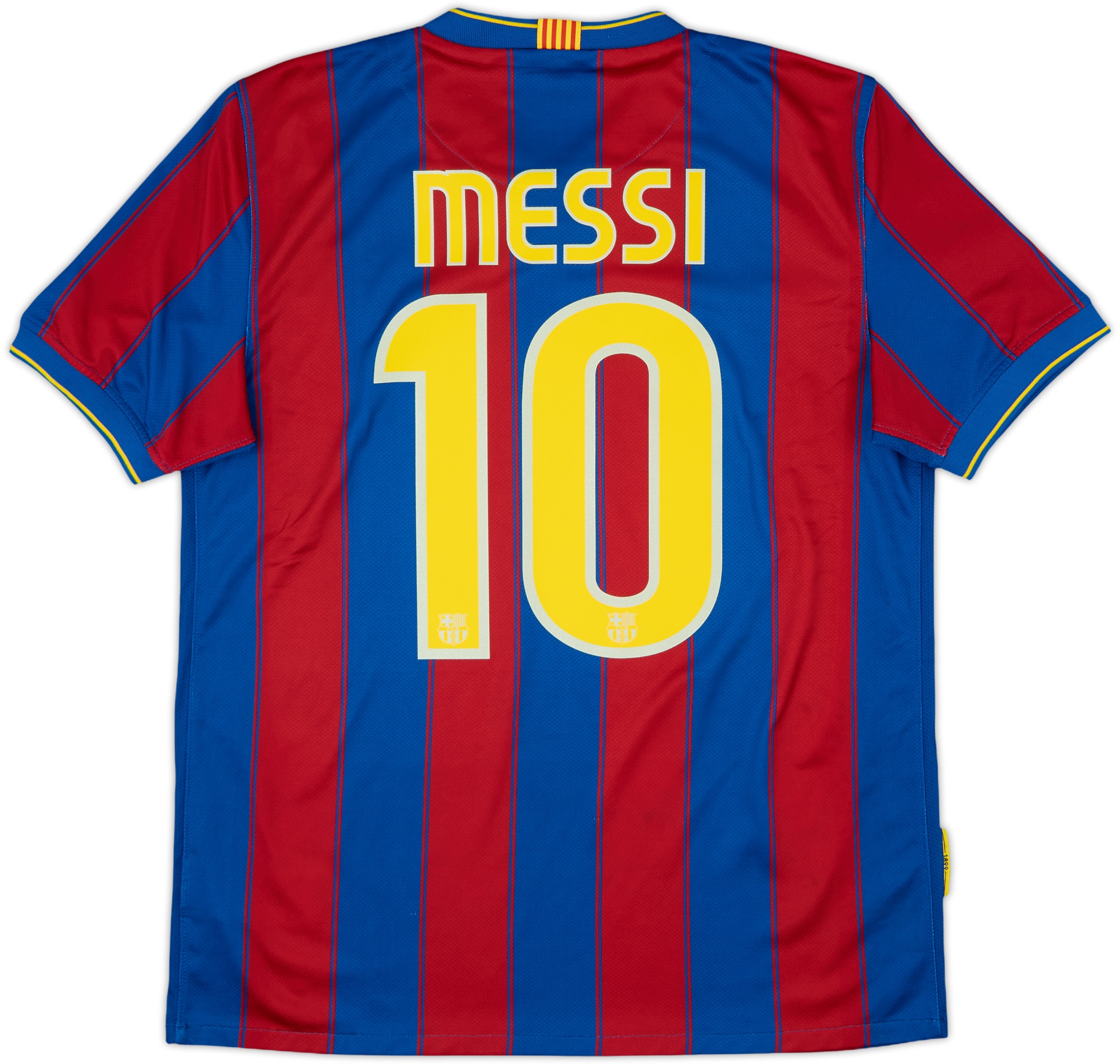 2009-10 Barcelona Home Shirt Messi #10 - 9/10 - (M)
