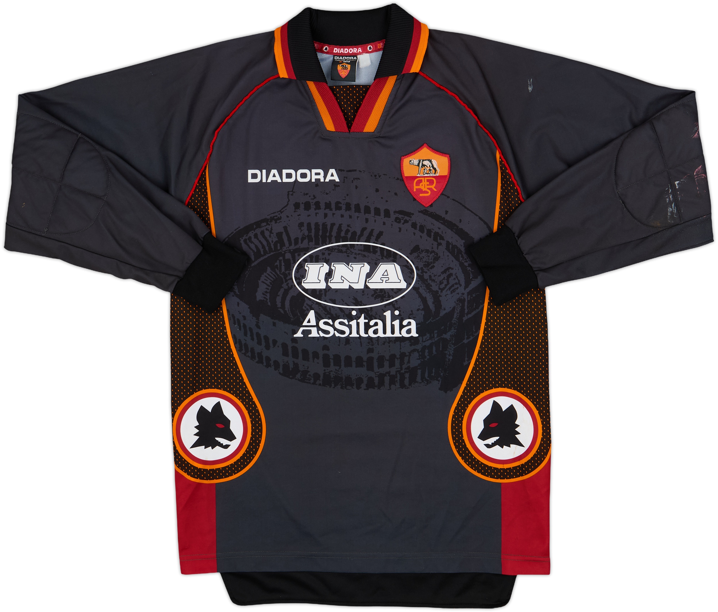 1997-98 Roma GK Shirt - 6/10 - (S)