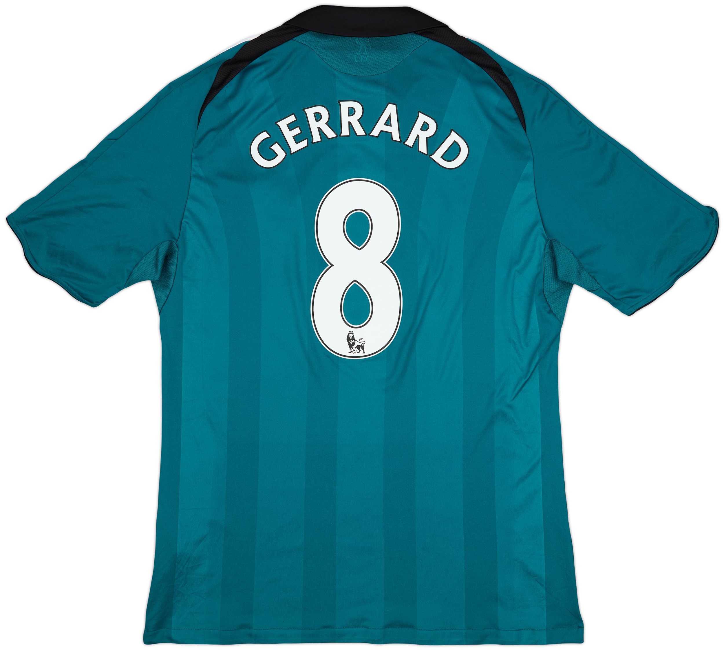 2008-09 Liverpool Third Shirt Gerrard #8 - 6/10 - (L)