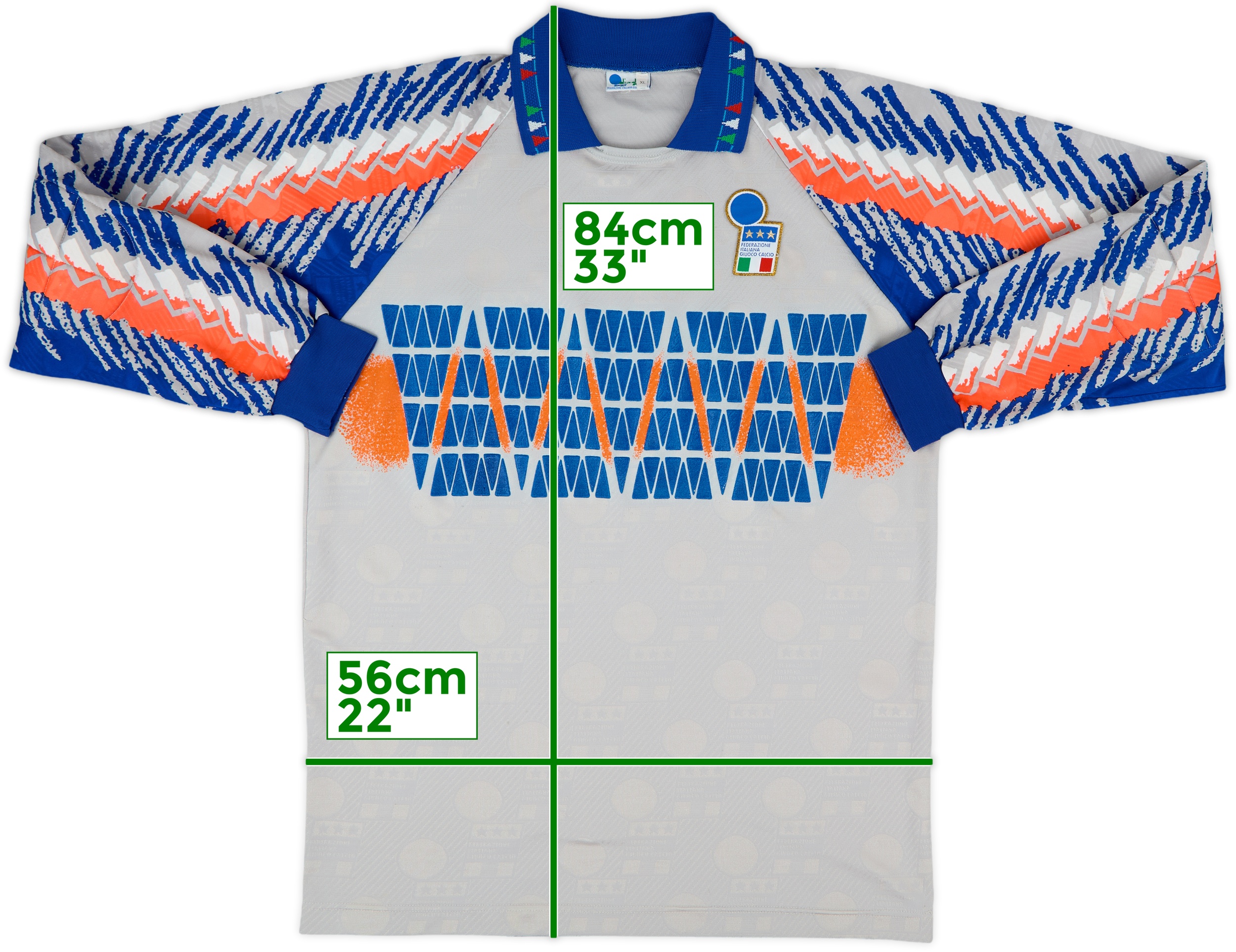 1994-96 Italy GK Shirt #1 - 5/10 - (XL)