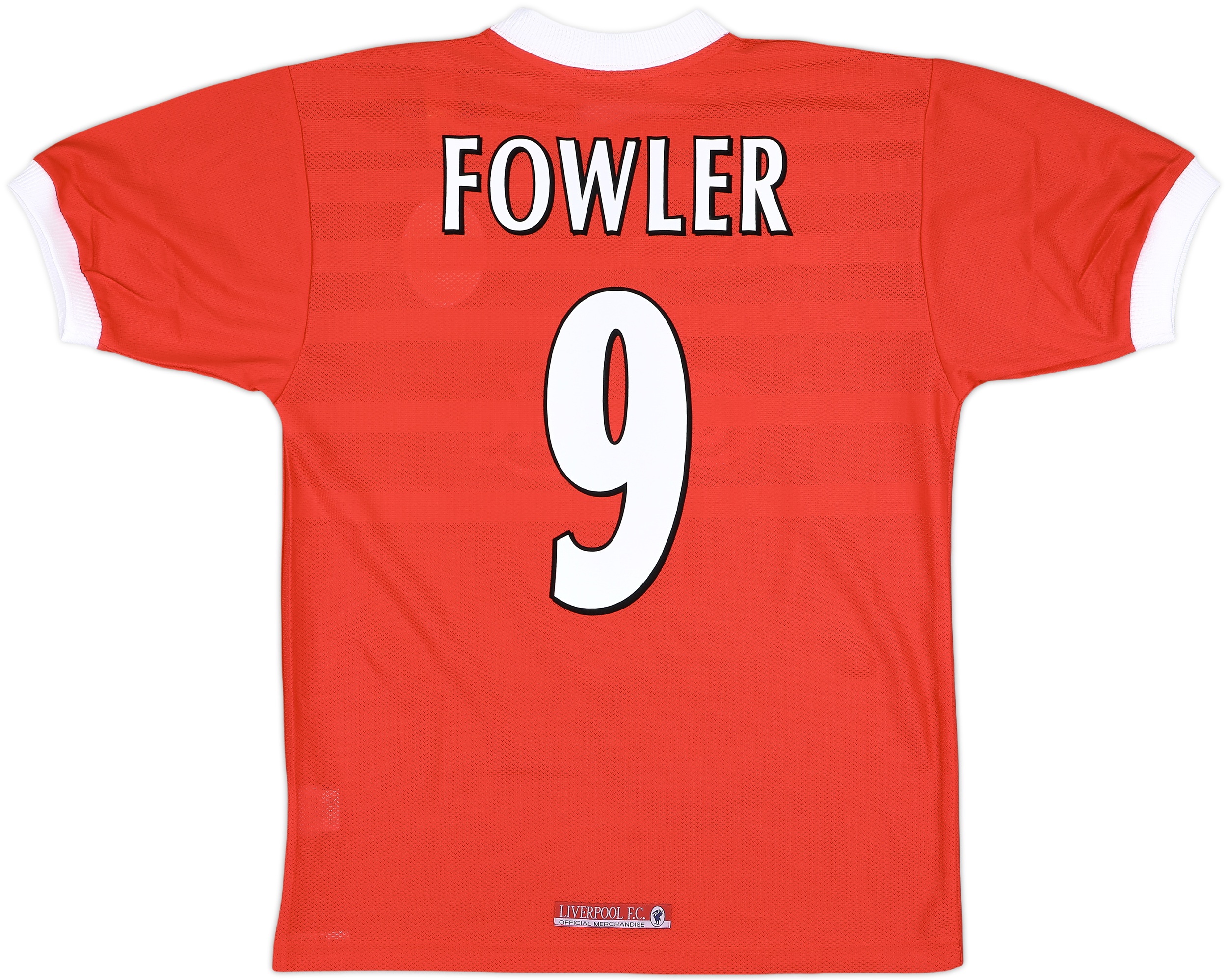 98/00 Reebok Liverpool 長袖ユニフォーム　パンツ　セット 1998-00 Liverpool Home Shirt Fowler #9 (M)