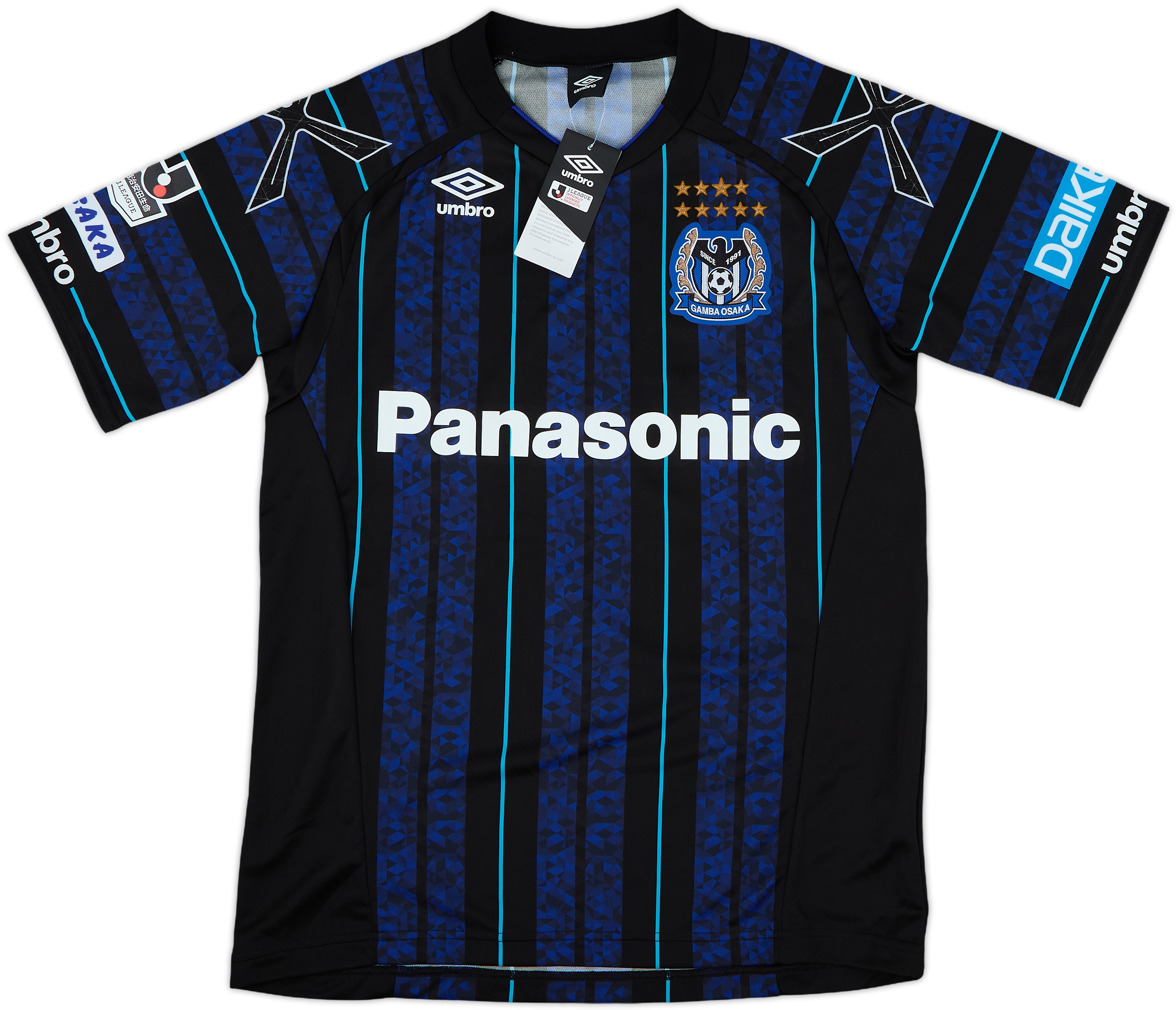 GAMBA OSAKA 38番 堂安律umbro Gamba Osaka 2021 Umbro 30th Anniversary Shirt - Football Shirt