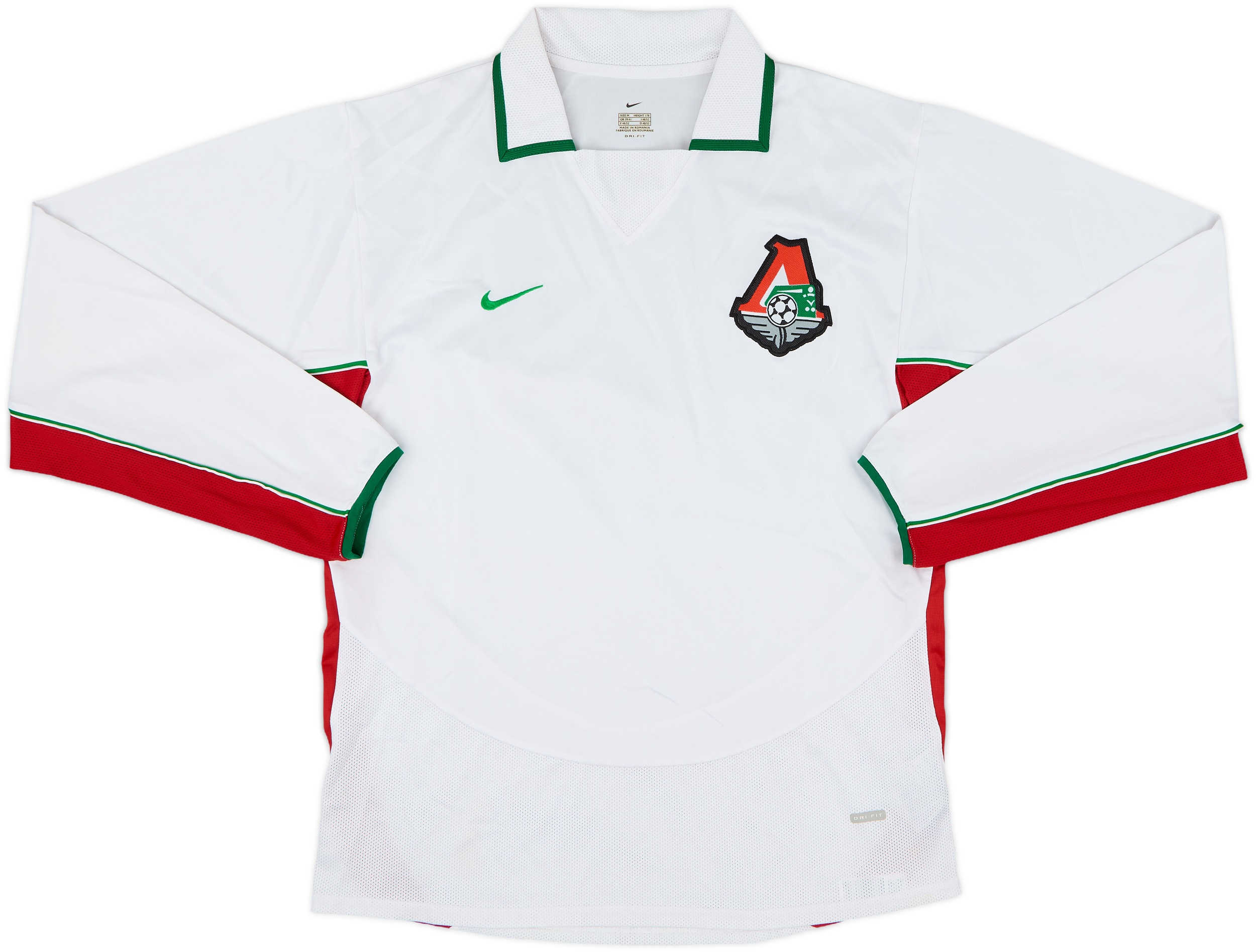 2004-05 Lokomotiv Moscow Away L/S Shirt - 8/10 - (M)