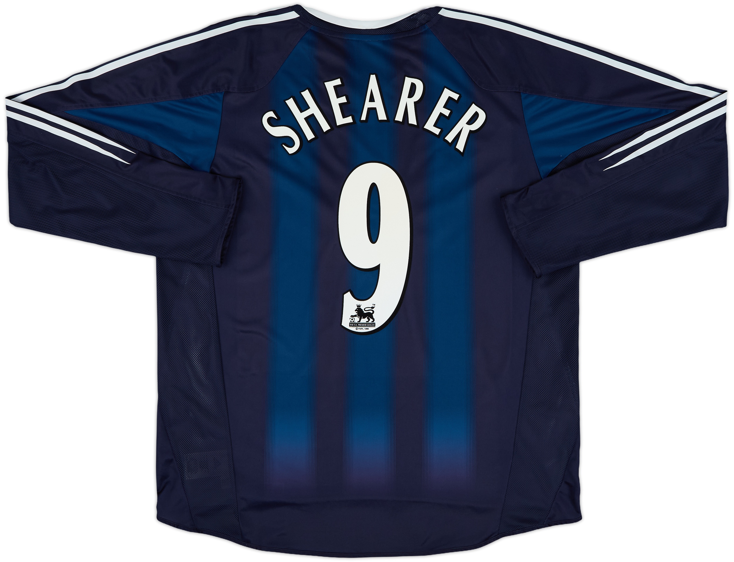 2004-05 Newcastle Away L/S Shirt Shearer #9 - 9/10 - (XL)