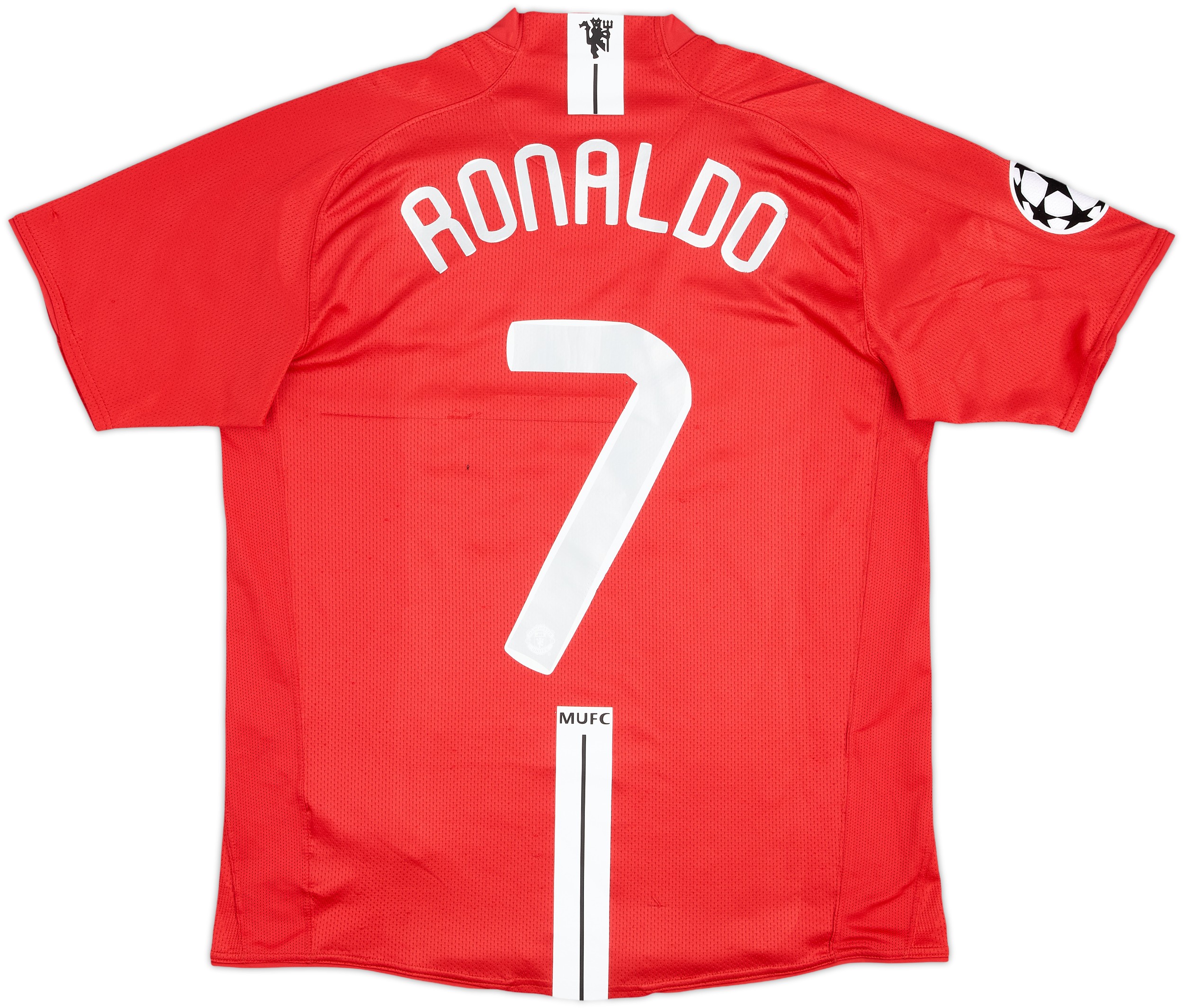 2007-09 Manchester United Home Shirt Ronaldo #7 - 7/10 - (M)