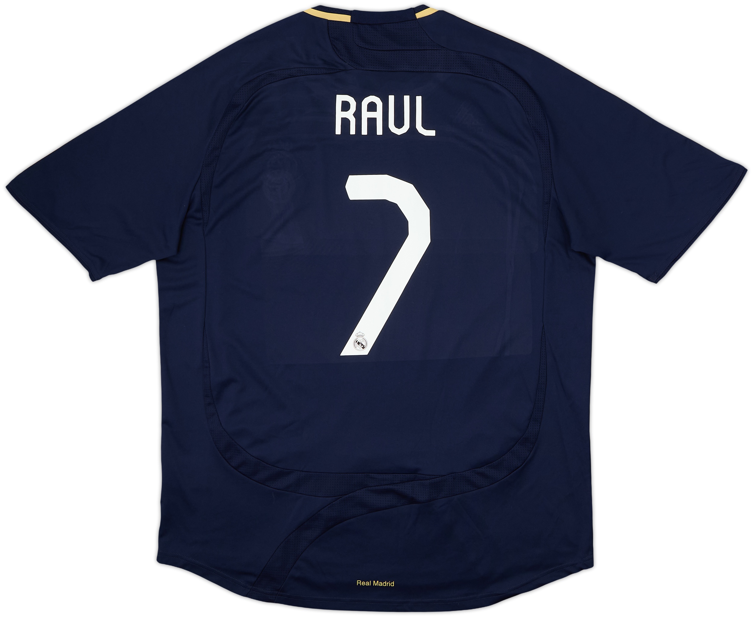2007-08 Real Madrid Away Shirt Raul #7 - 6/10 - (XXL)