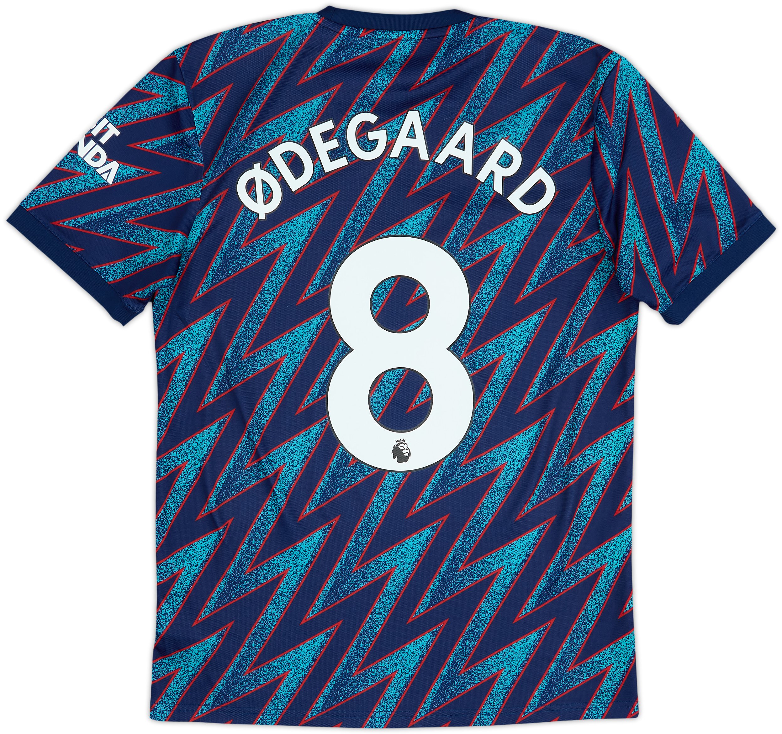 2021-22 Arsenal Third Shirt Odegaard #8 - 8/10 - (S)