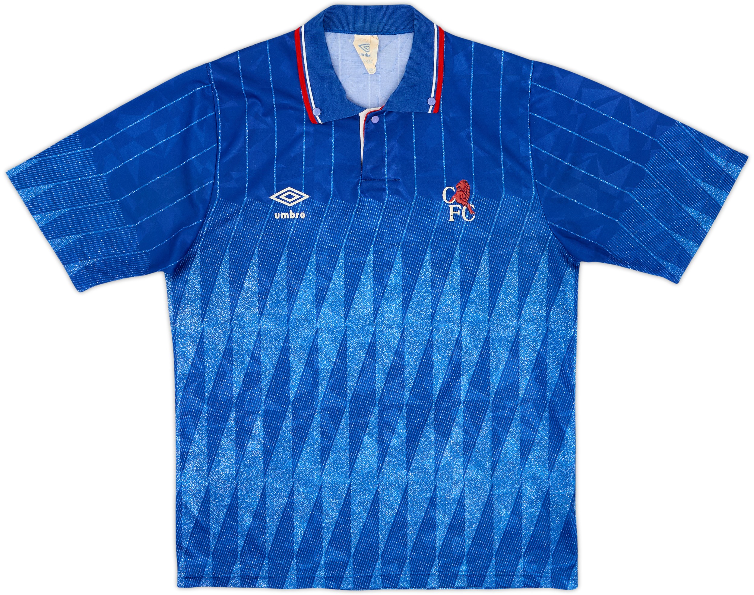 1989-91 Chelsea Home Shirt - 8/10 - (S)