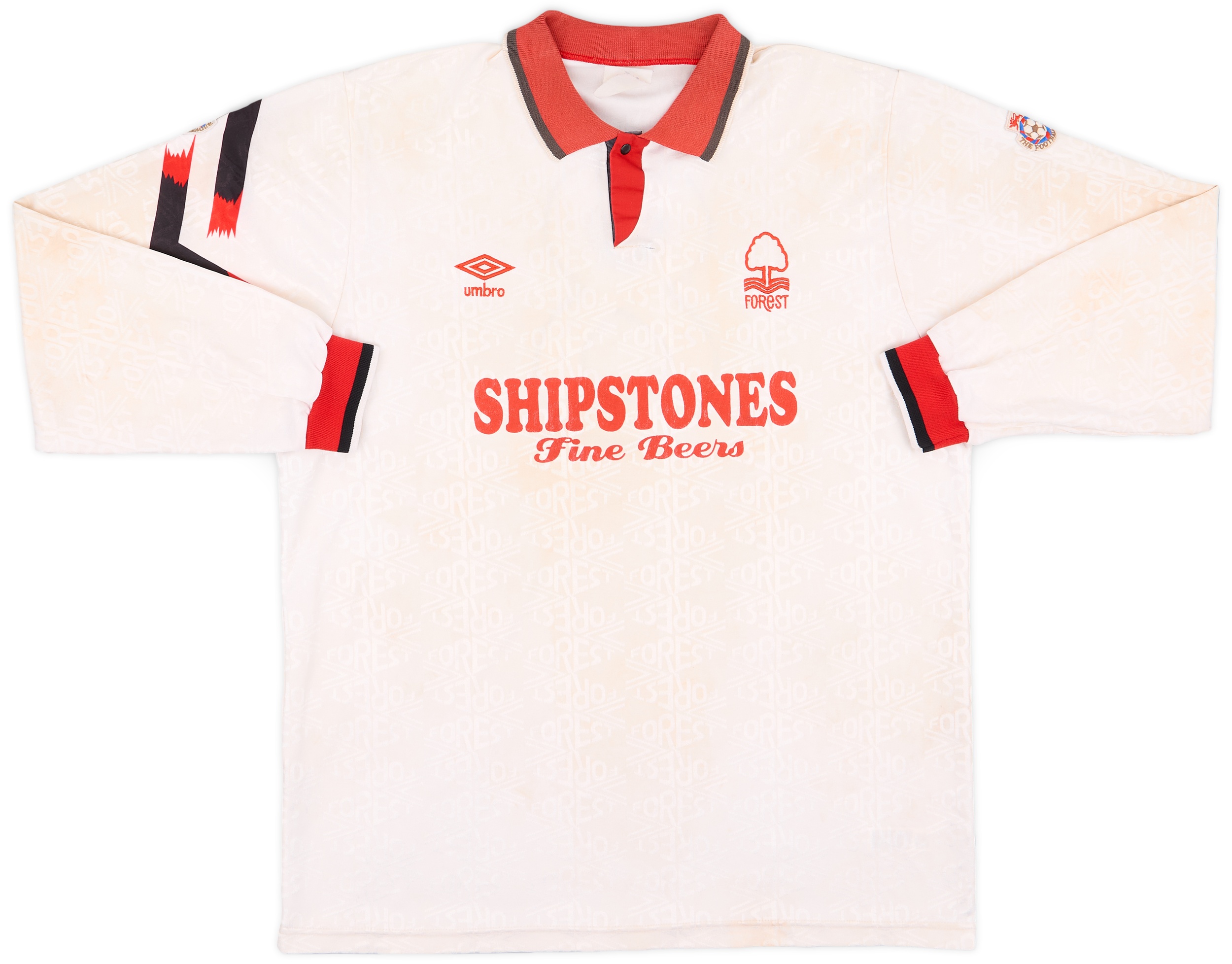 希少 UMBRO Nottingham Forest プルオーバー シャツ 希少 UMBRO Nottingham Forest プルオーバー シャツ