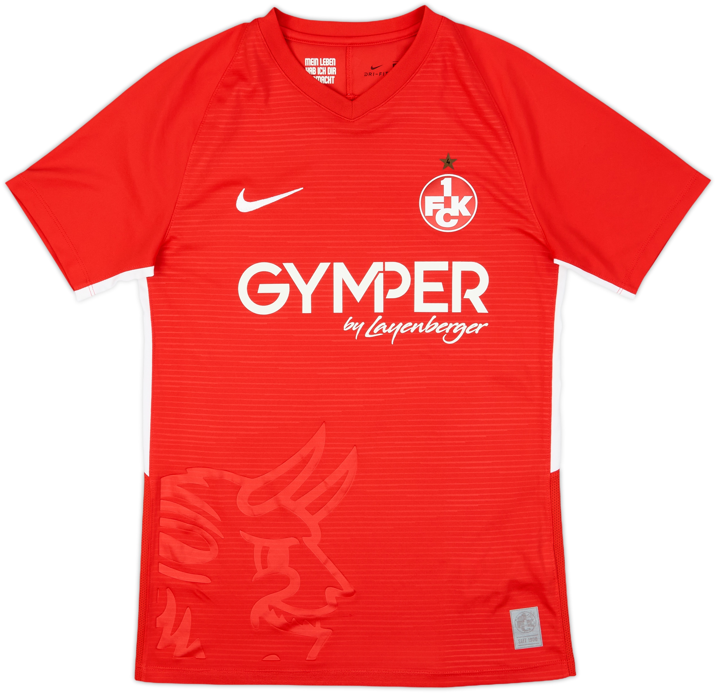 FC Kaiserslautern シャツ HALFAR 11 2010-11 Kaiserslautern Away L/S Shirt - 7/10 - (XXL)