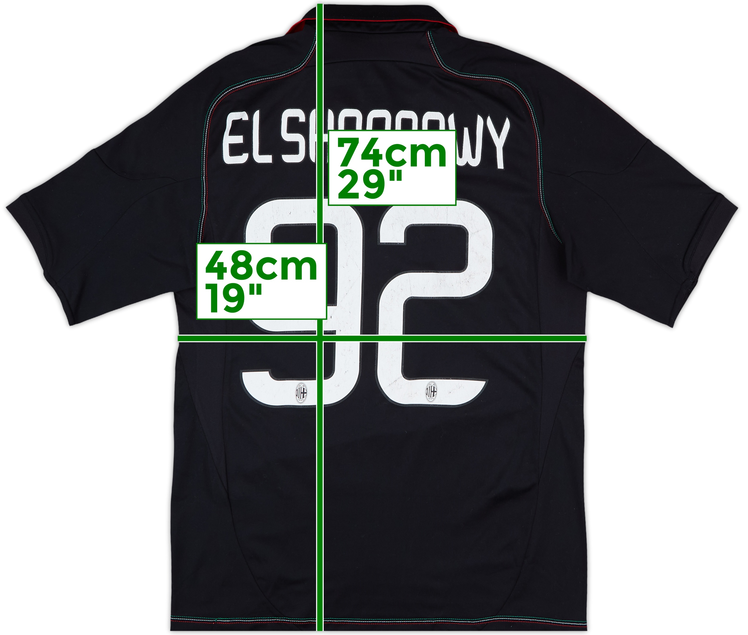 ACミラン EL SHAARAWY 92番 シャツ M ACミラン EL SHAARAWY 92番 シャツ M - メルカリ
