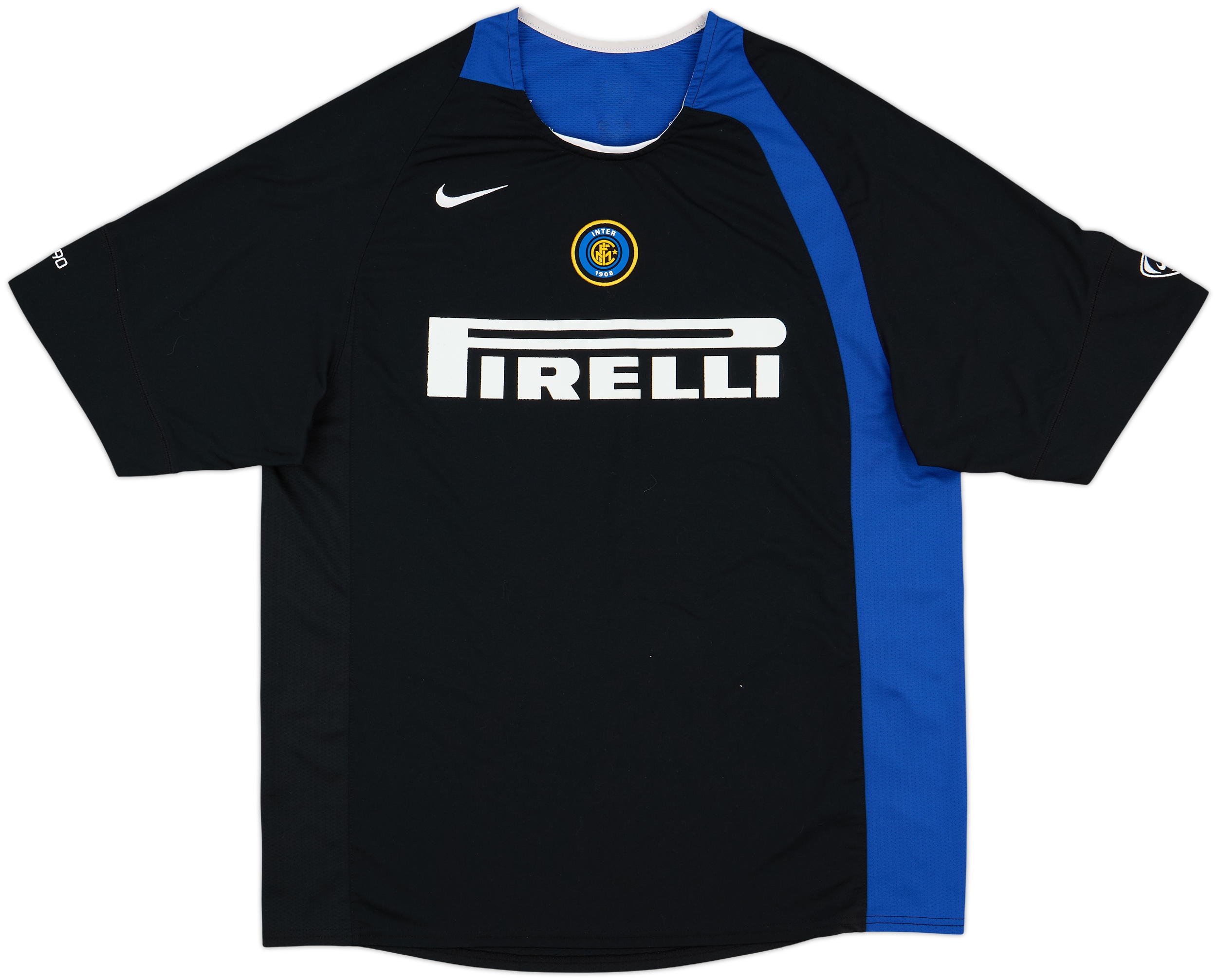 【 NIKE Inter 】2004-05ユニフォーム（ XL size ） 2004-05 Inter Milan Nike Training Shirt - 8/10 - (XL)
