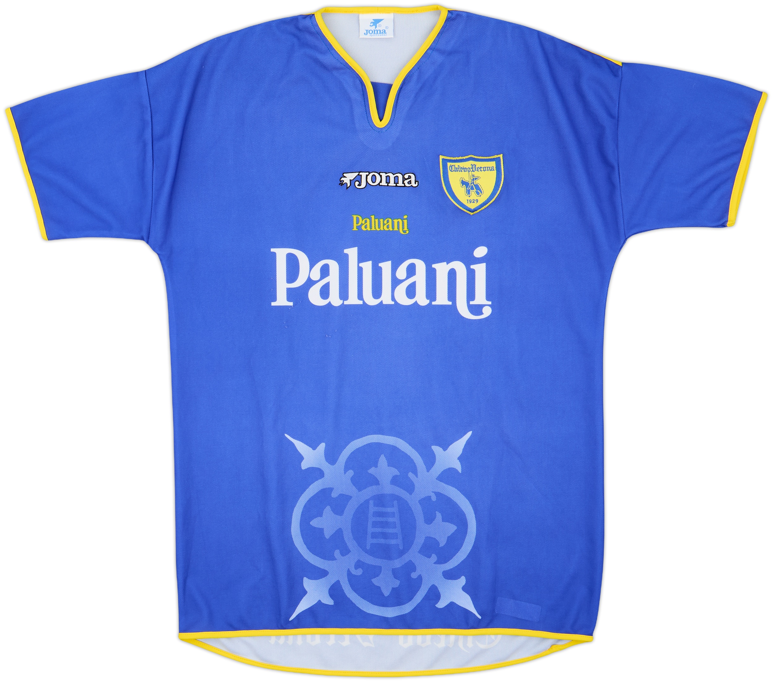 Chievo Verona MANFREDINI 16 XL シャツ 実使用 Chievo Verona MANFREDINI 16 XL シャツ 実使用 - メルカリ