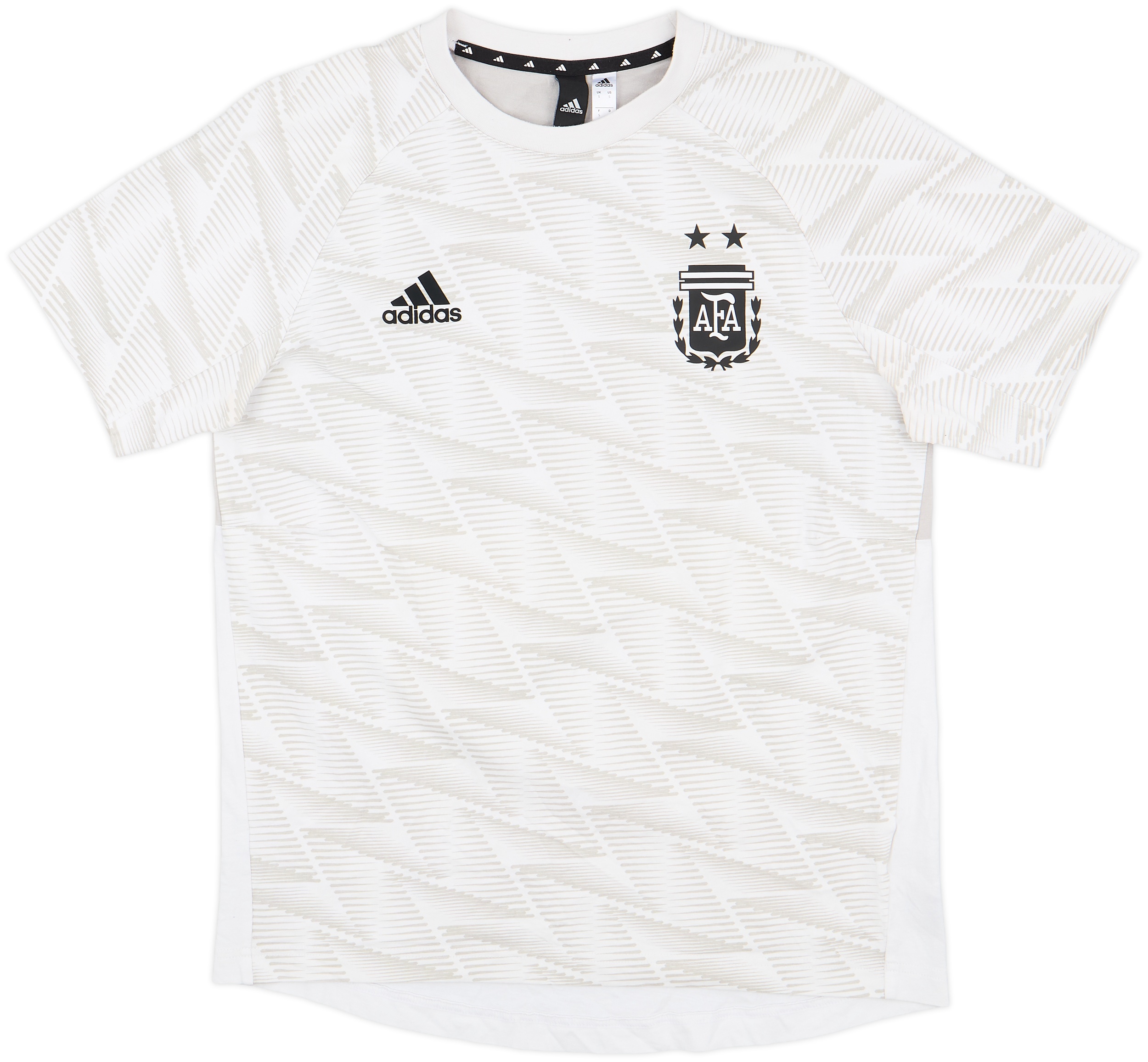 Argentina×adidas Tops & Pants & T-shirts adidas Mens Argentina Fan Graphic T-Shirt, Semi Blue Burst