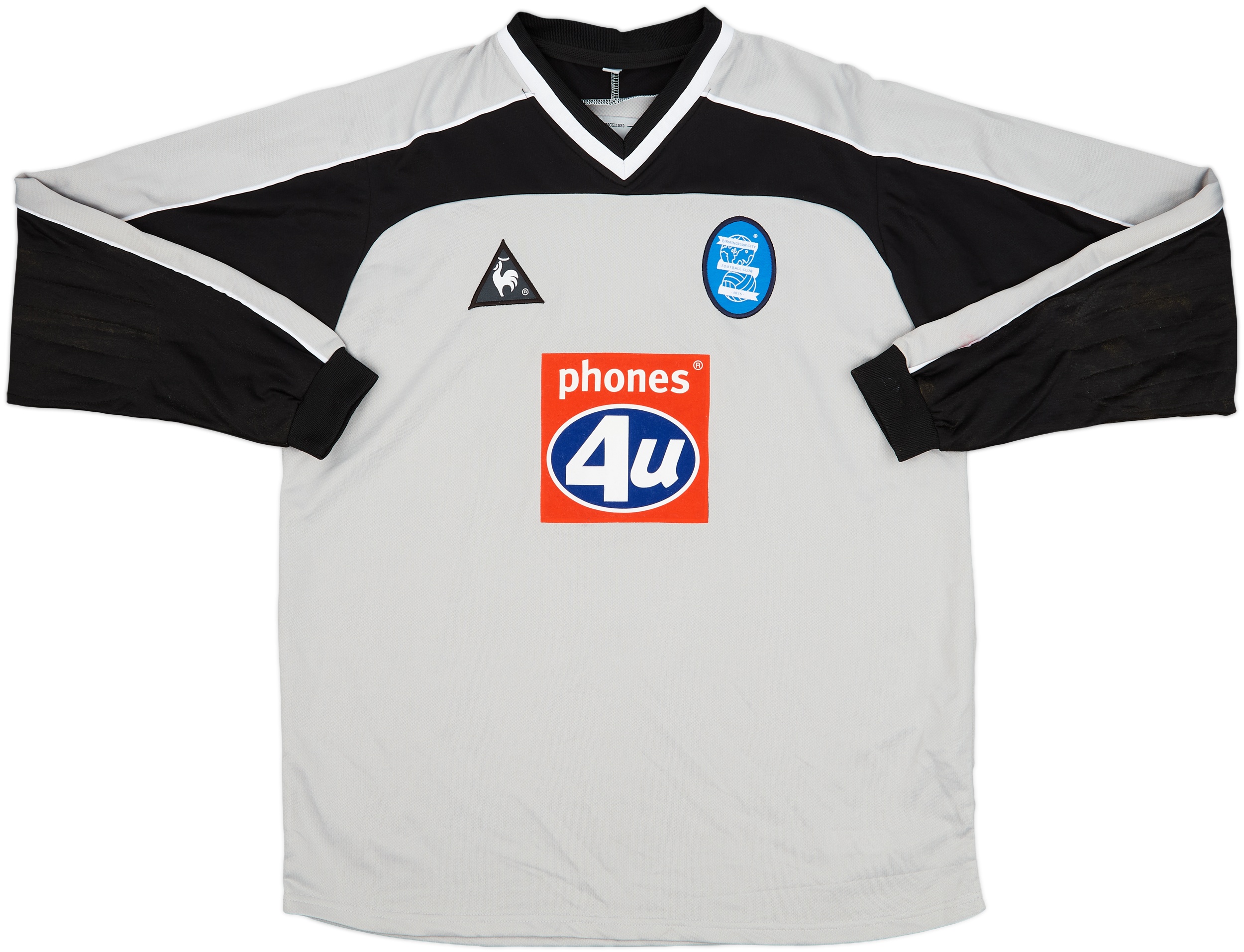 Maillot foot rétro Auchan gardien N°1 années 2000