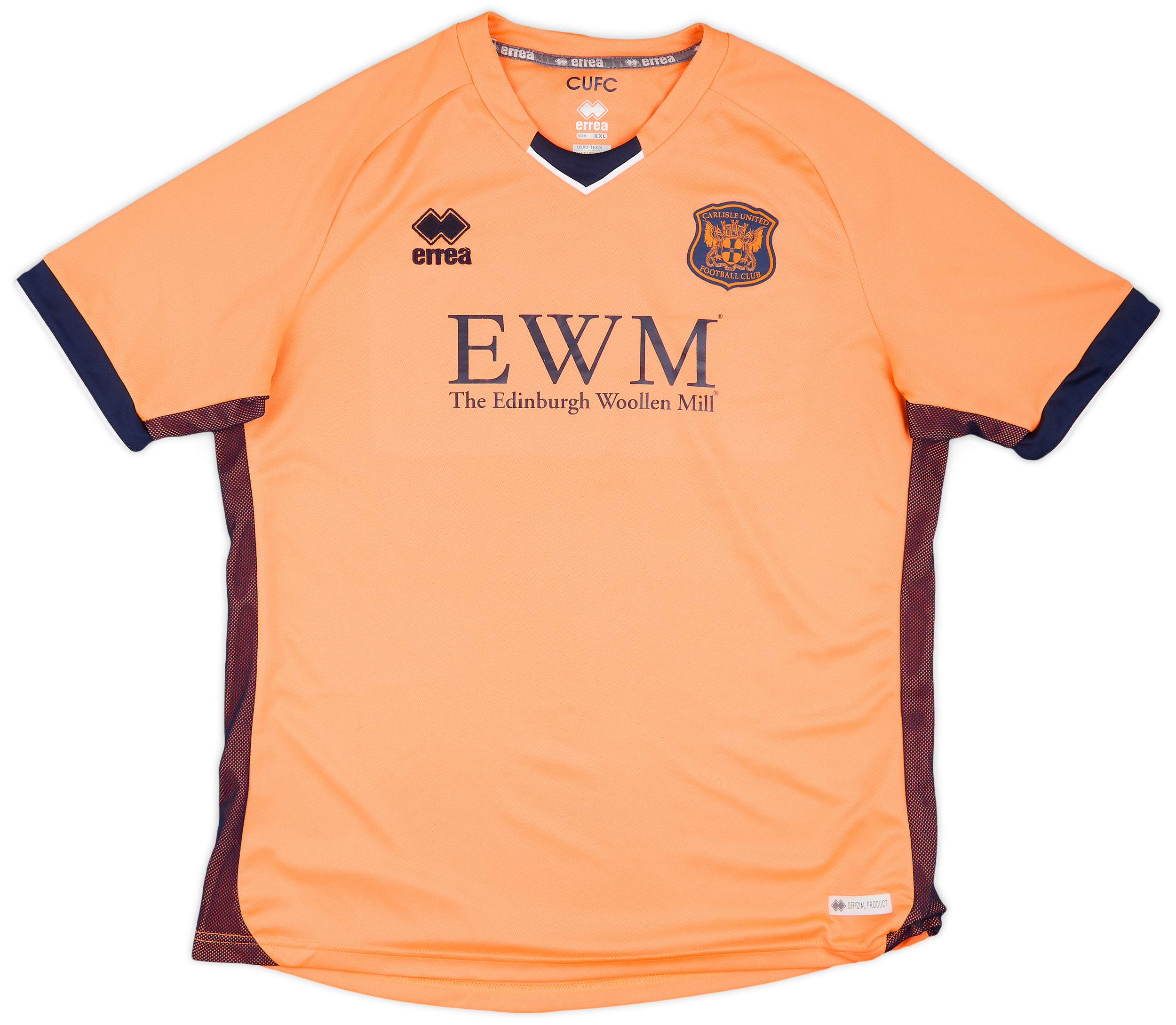 Haut D'entraînement Manches Longues Carlisle United Erreà (taille 2XL/XXL, Occasion)