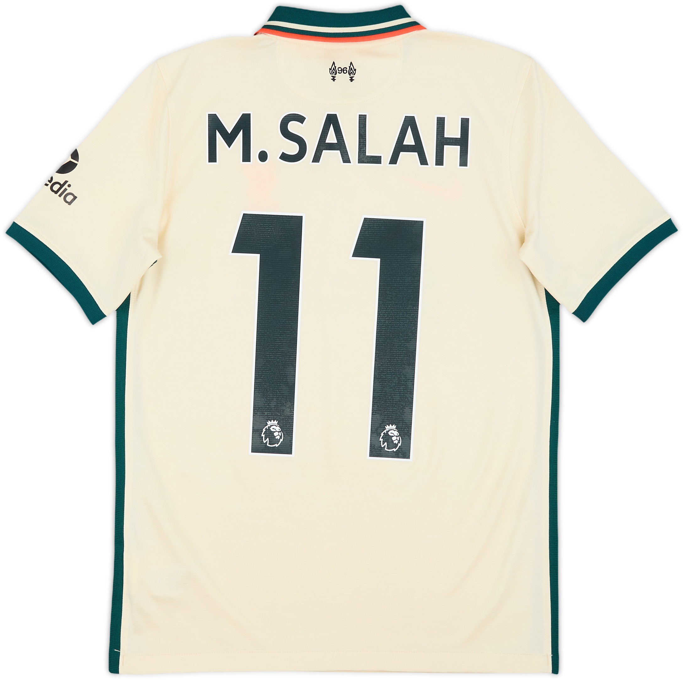 2021-22 Liverpool Away Shirt M.Salah #11 - 8/10 - (L.Boys)