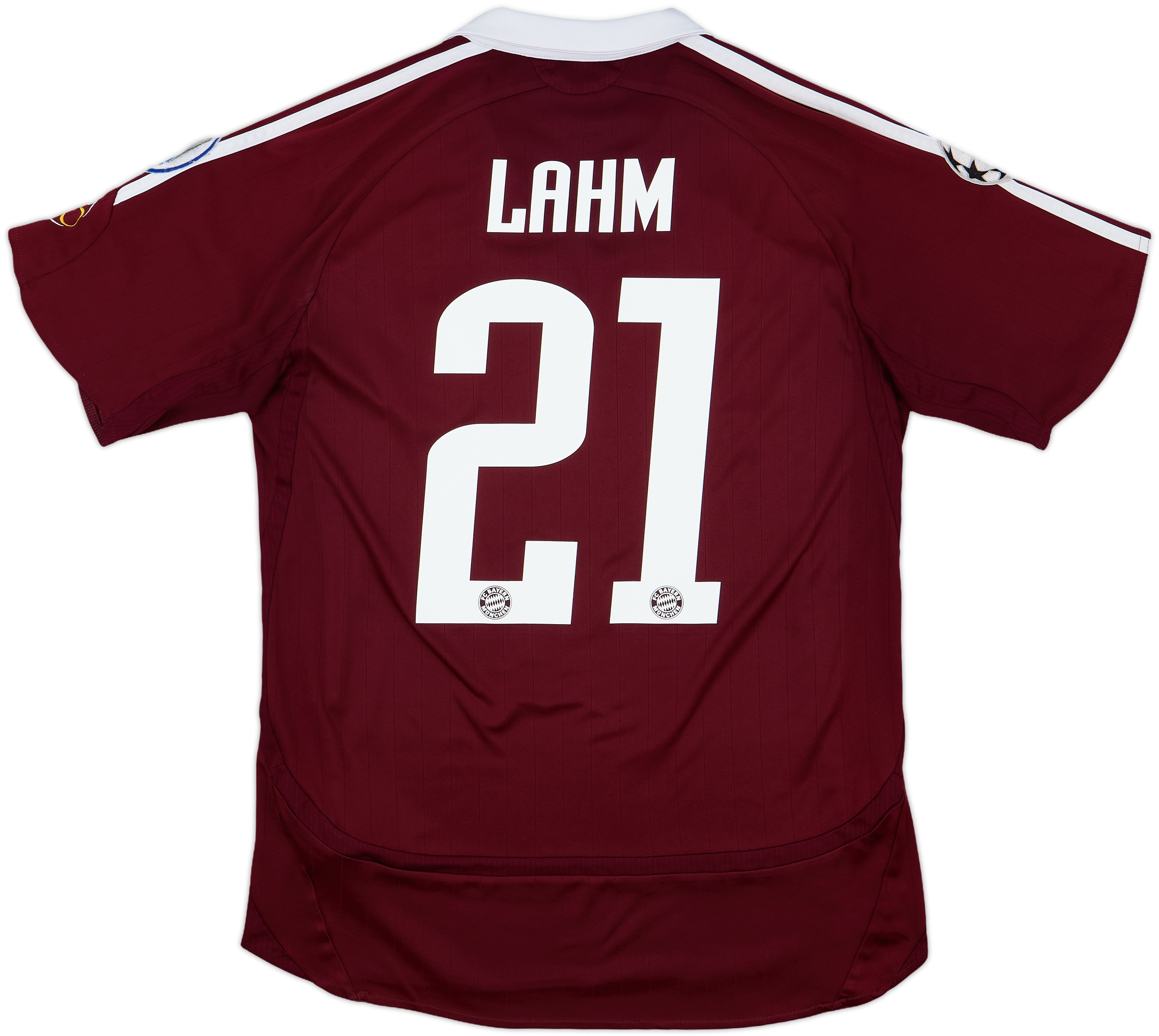 激レア　リバプール 2006/07 UCL選手用長袖3rdユニフォーム　アロンソ 2006-07 Bayern Munich CL Third Shirt Lahm #21 - 6/10 - (S)