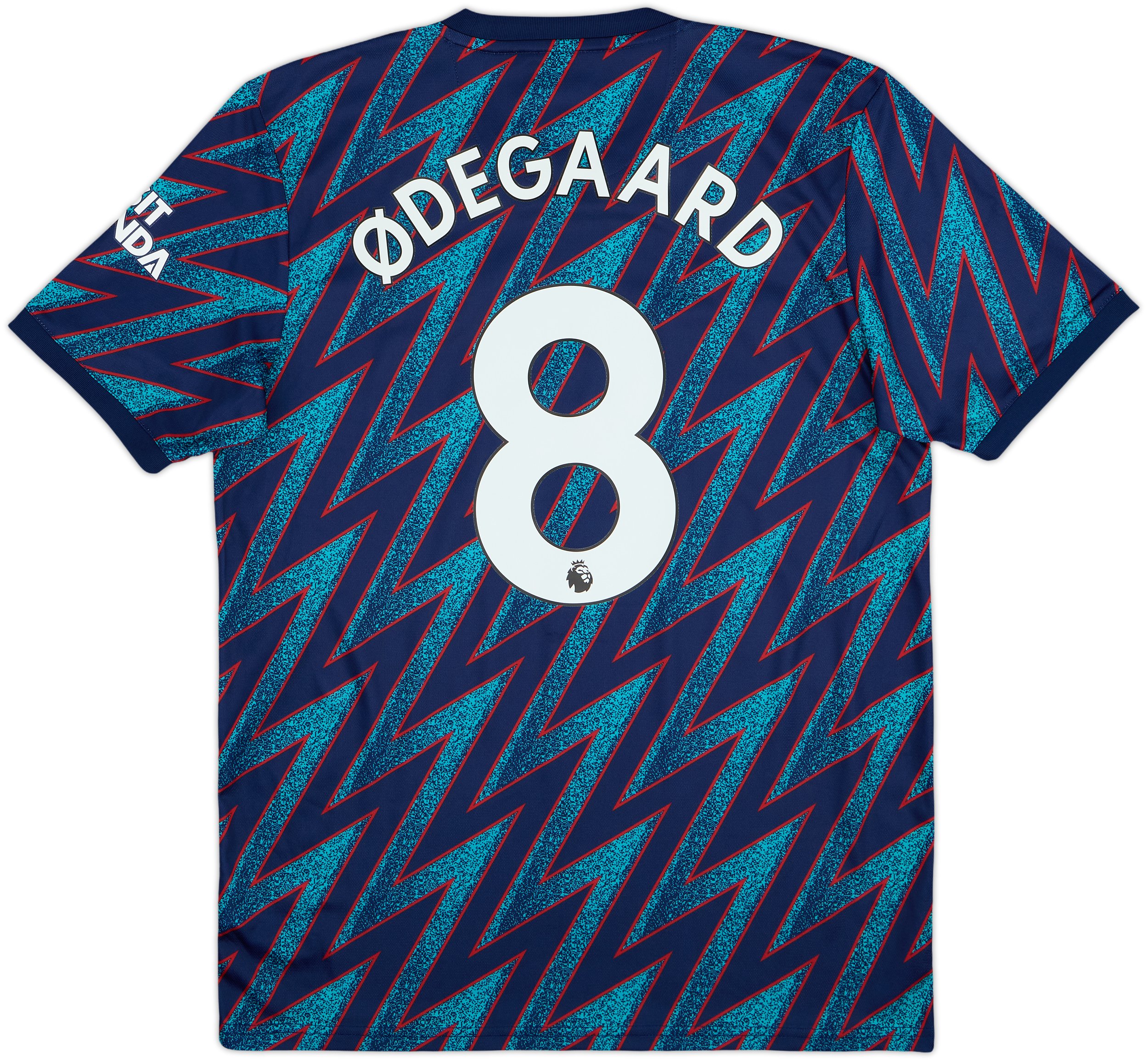 アーセナル ØDEGAARD 8番 シャツ 黒 アーセナル ØDEGAARD 8番 シャツ 黒