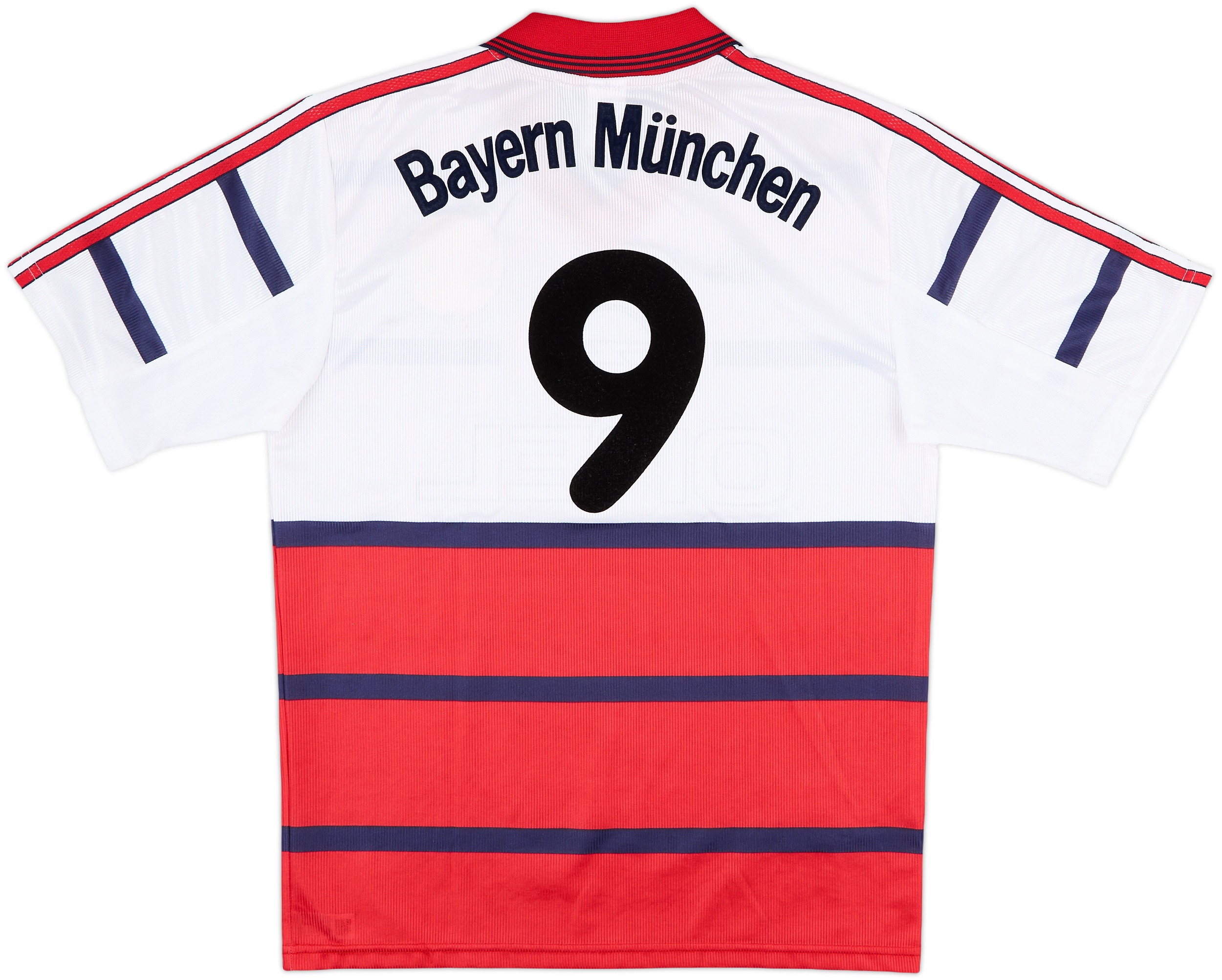 1998-00 Bayern Munich Away Shirt #9 - 9/10 - (S)