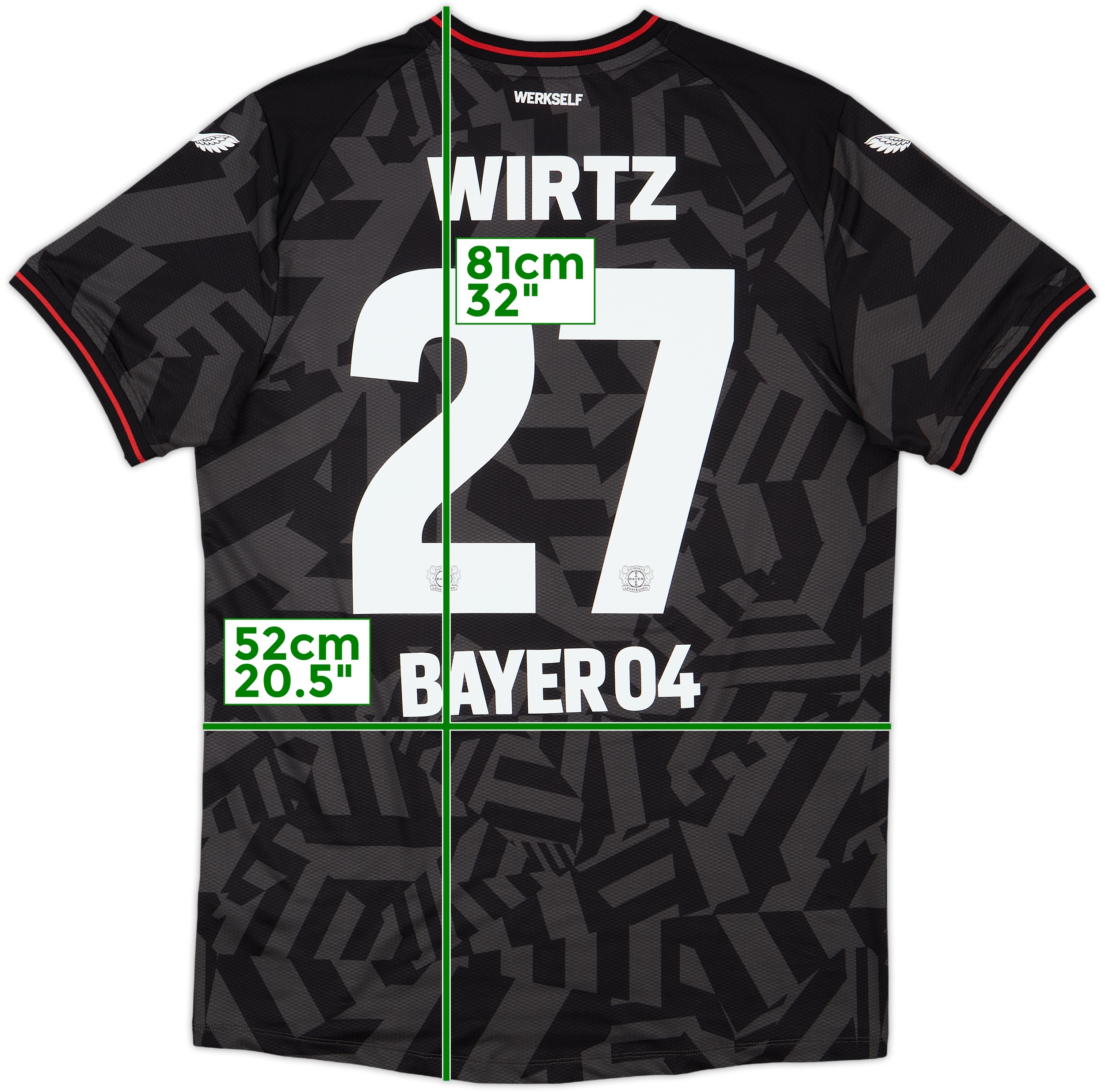 2022-23 Bayer Leverkusen Pro Away Shirt Wirtz #27 - 10/10 - (M)