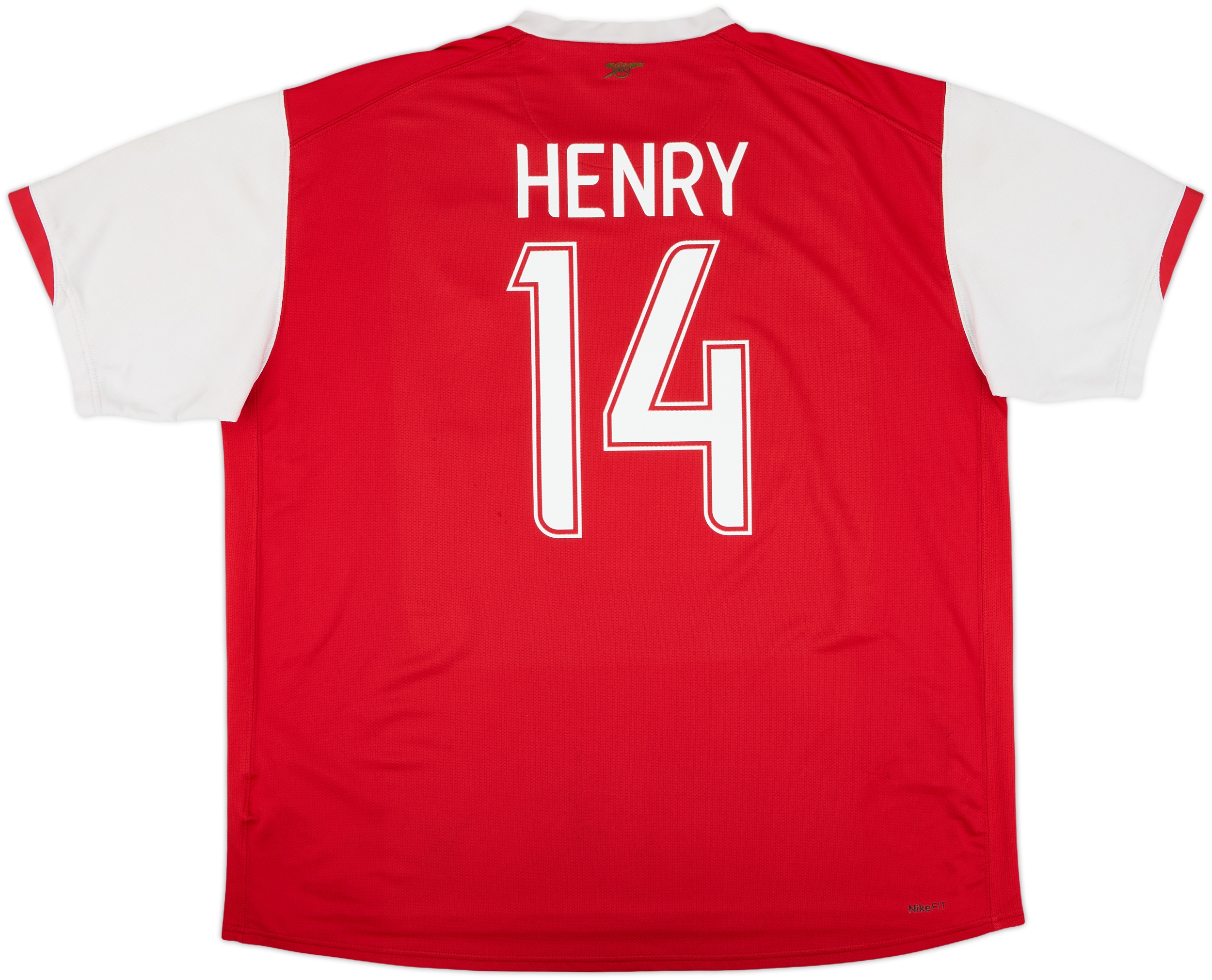 週末セール！Arsenal 07-08 3rd 【14 Henry】 2006-08 Arsenal Home Shirt Henry #14 - 6/10 - (XXL)