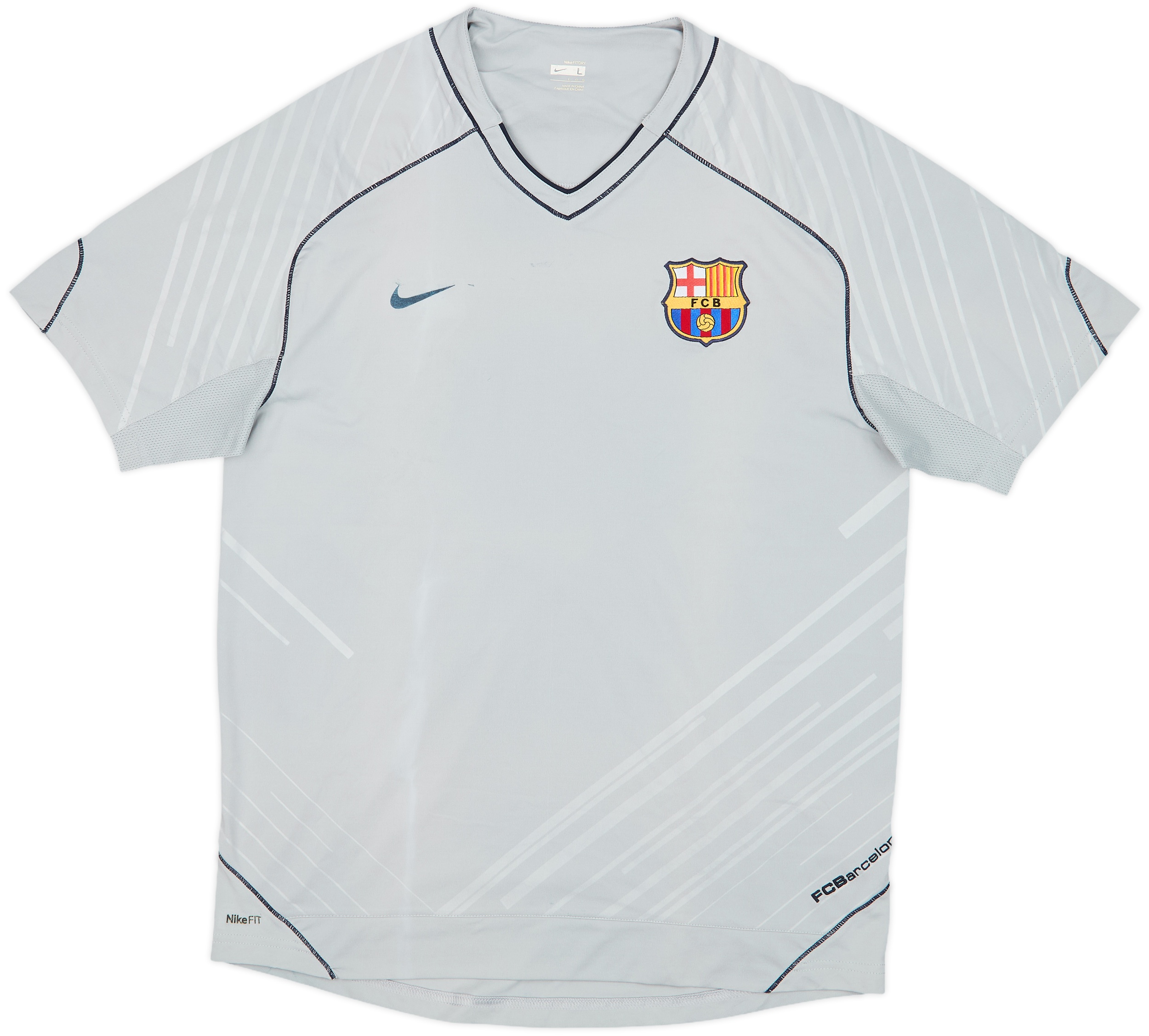2008-08 Barcelona Nike Training Shirt - 7/10 - (L)