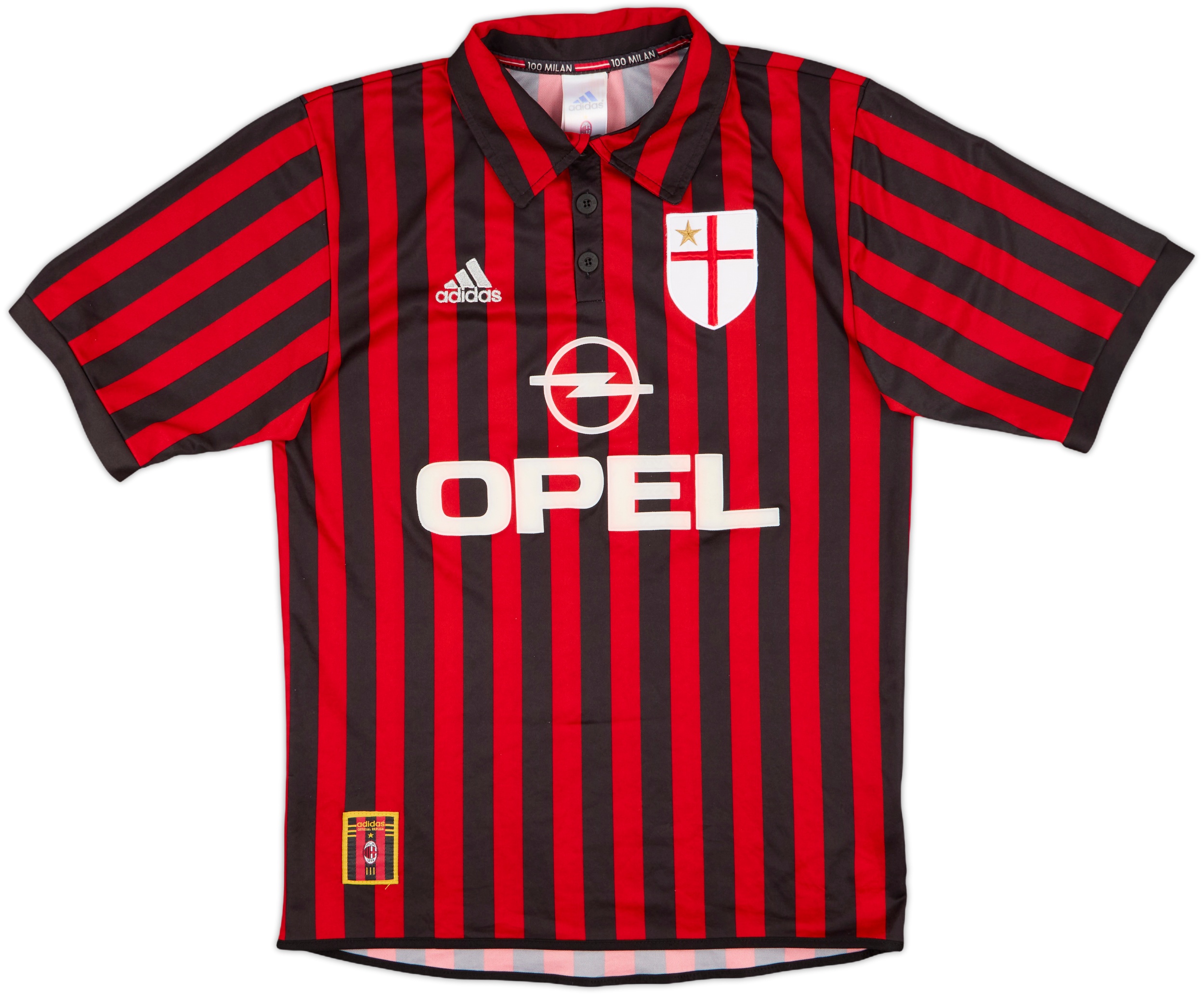 1999-00 AC Milan Centenary Home Shirt - 8/10 - (S)