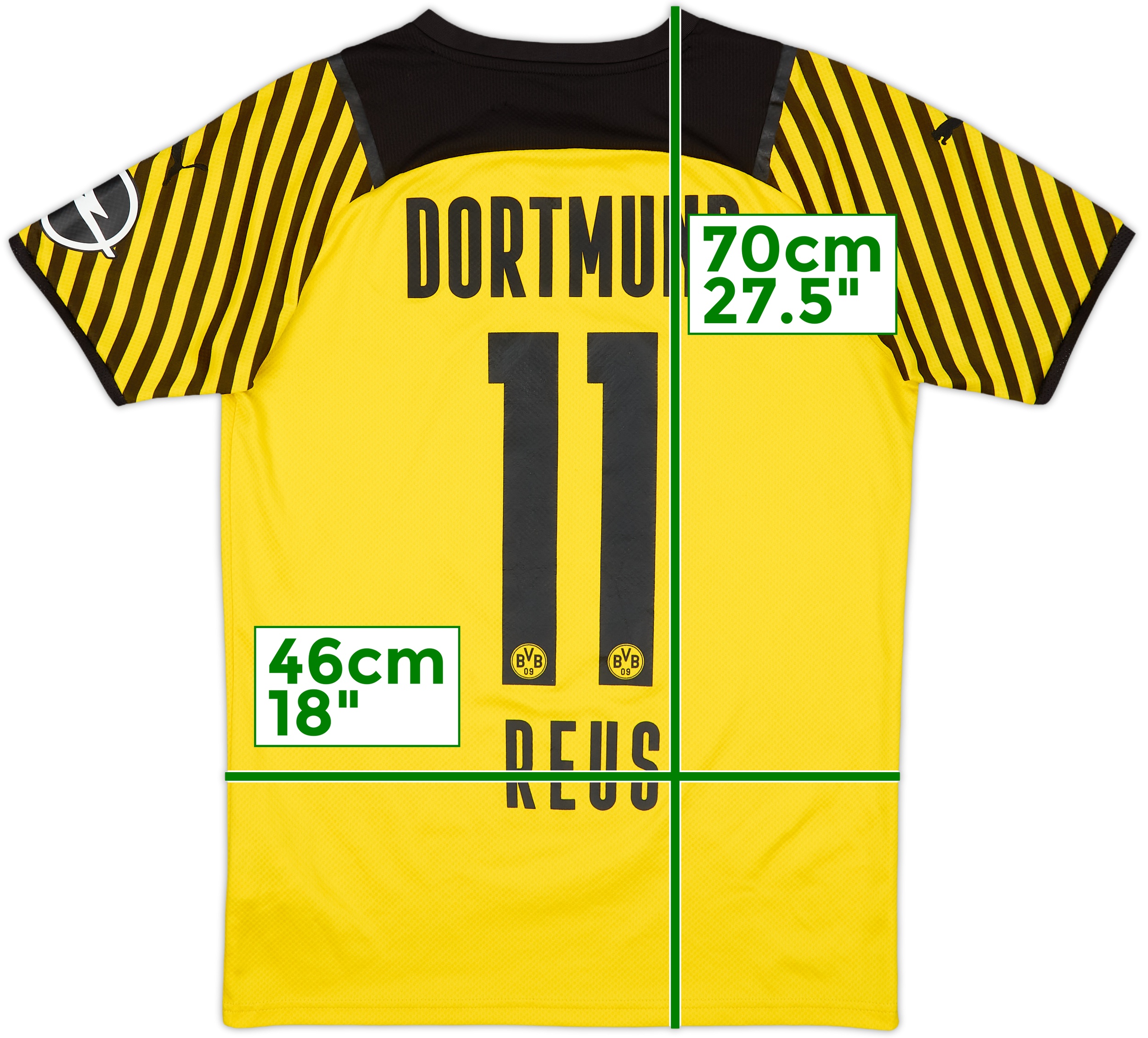 Borussia Dortmund REUS 11 シャツ Puma Borussia Dortmund Home Reus 11 Shirt 2024-2025