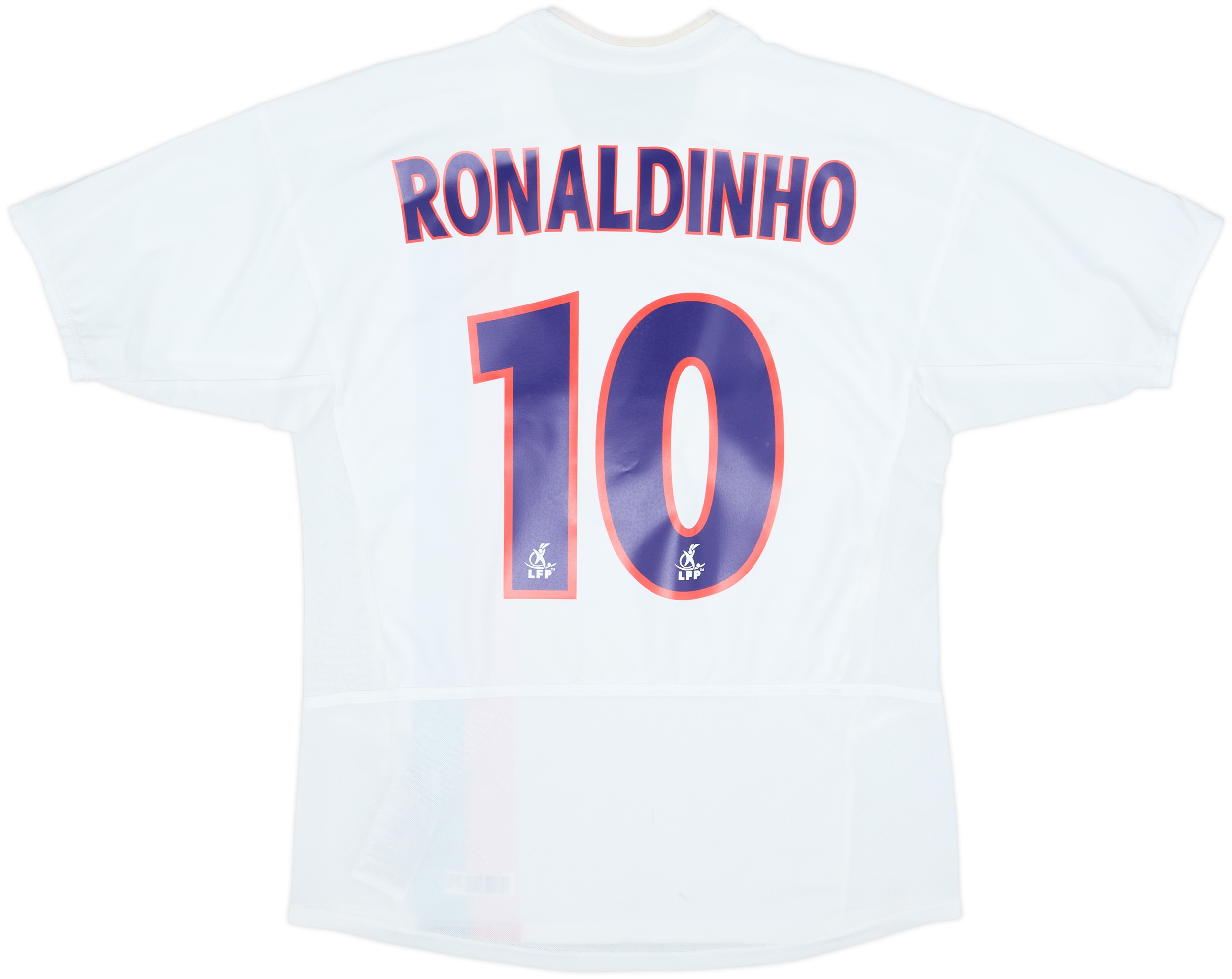 2002-03 Paris Saint-Germain Away Shirt Ronaldinho #10 - 8/10 - (M)