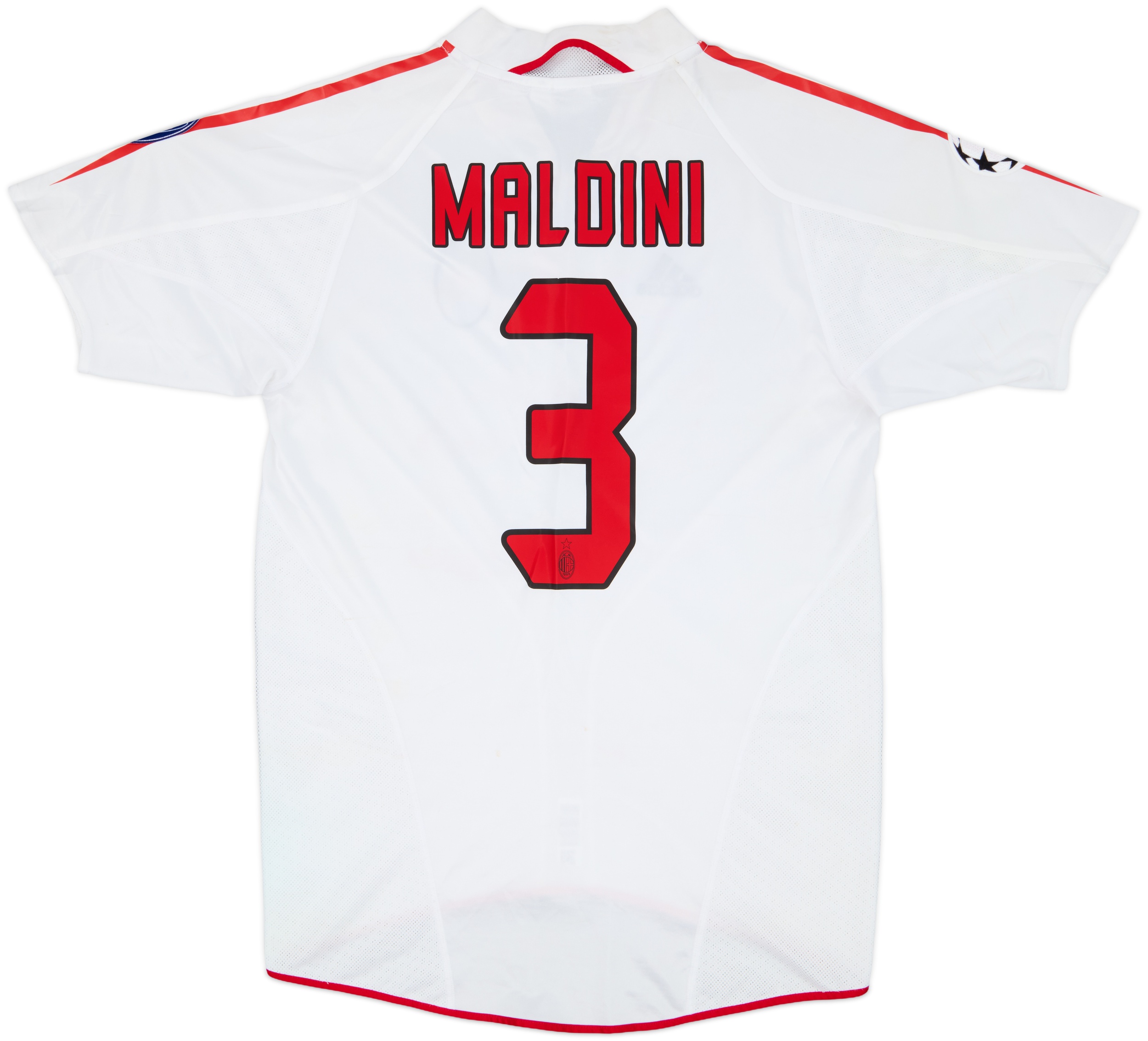 2004-05 AC Milan Away Shirt Maldini #3 - 8/10 - (S)