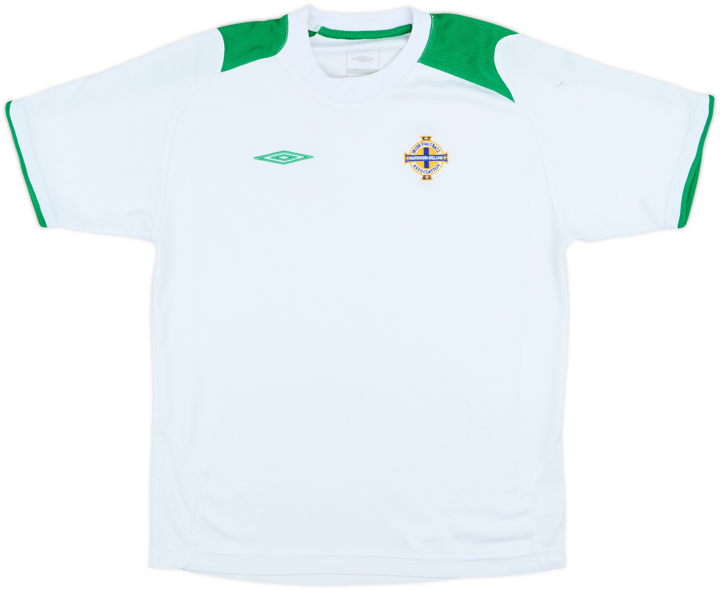 2004-05 Northern Ireland Umbro Training Shirt - 7/10 - (XL.Boys)