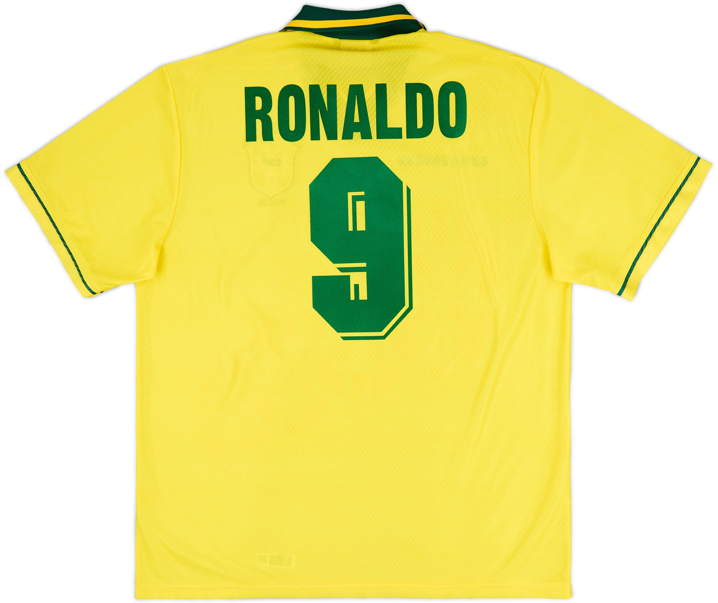 1994-96 Brazil Home Shirt Ronaldo #9